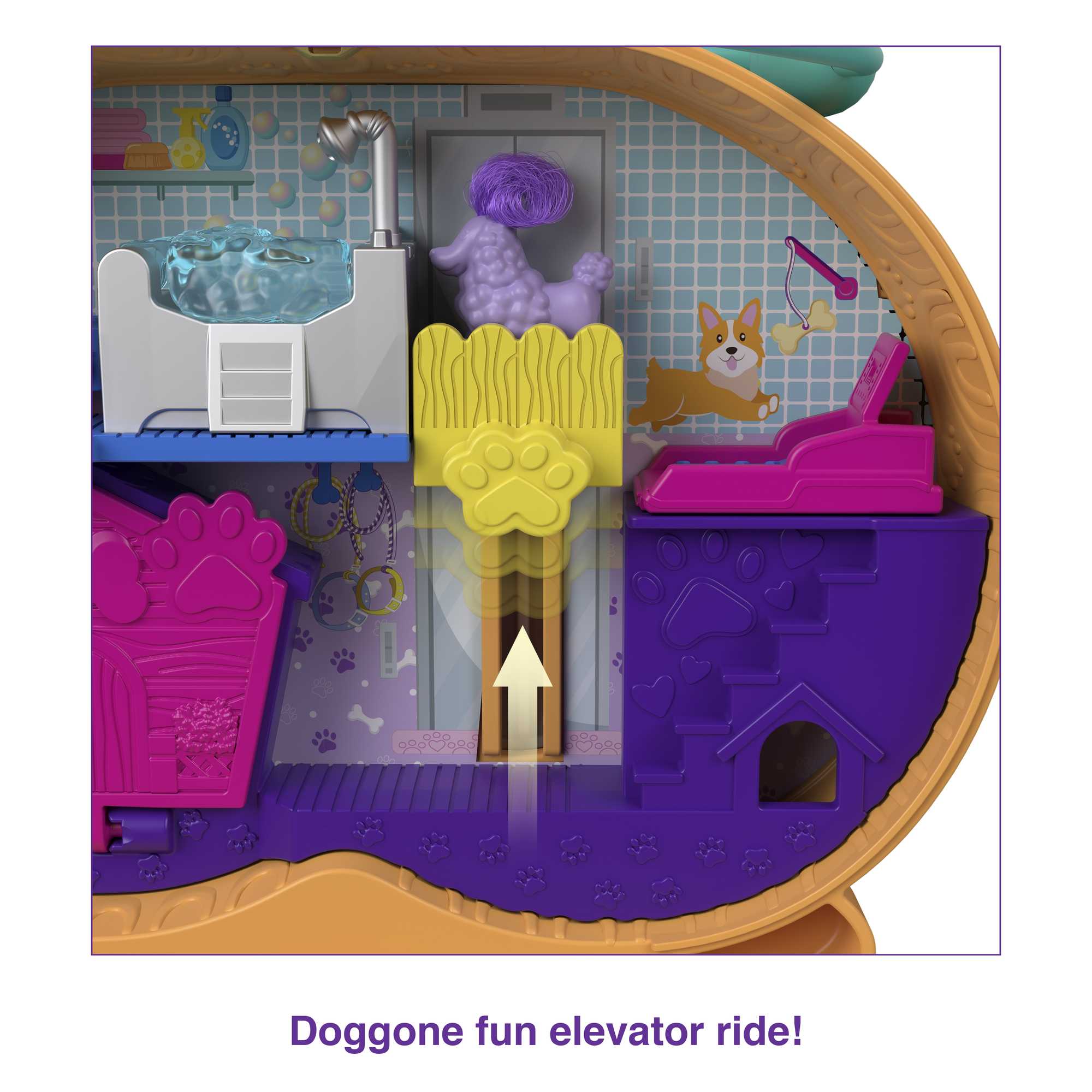Polly Pocket Corgi Cuddles Compact - Image 4
