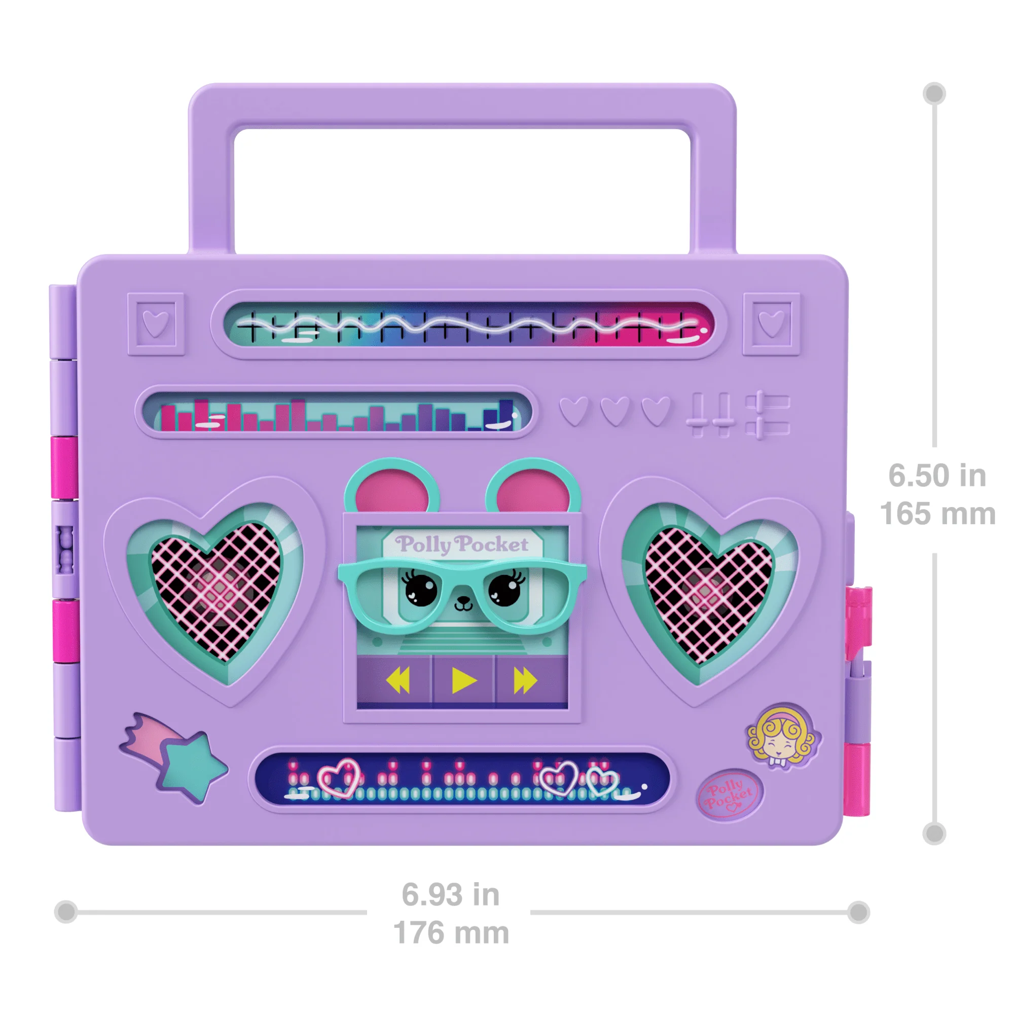 Polly Pocket, Disco Dance Fashion Reveal, Bambola E Playset Con Sorprese E Gioco D'Acqua - Image 3