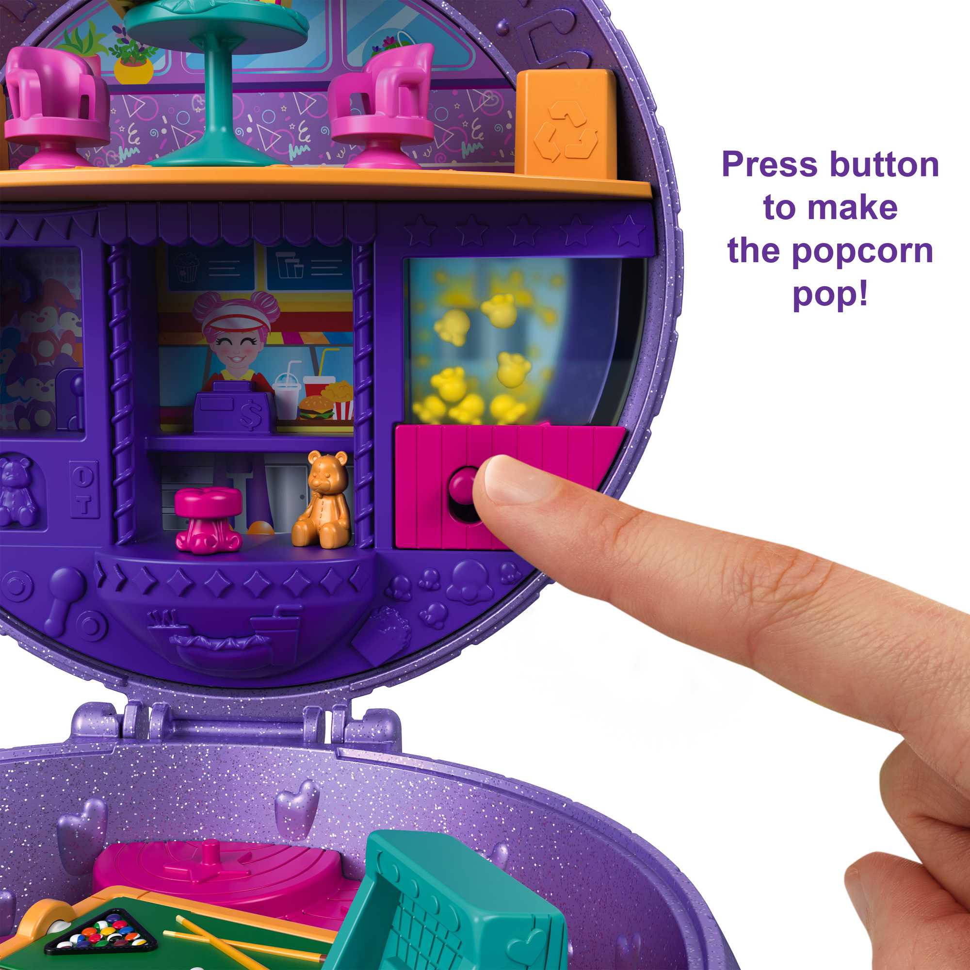 Polly Pocket Double Play Skating Compact - Image 2