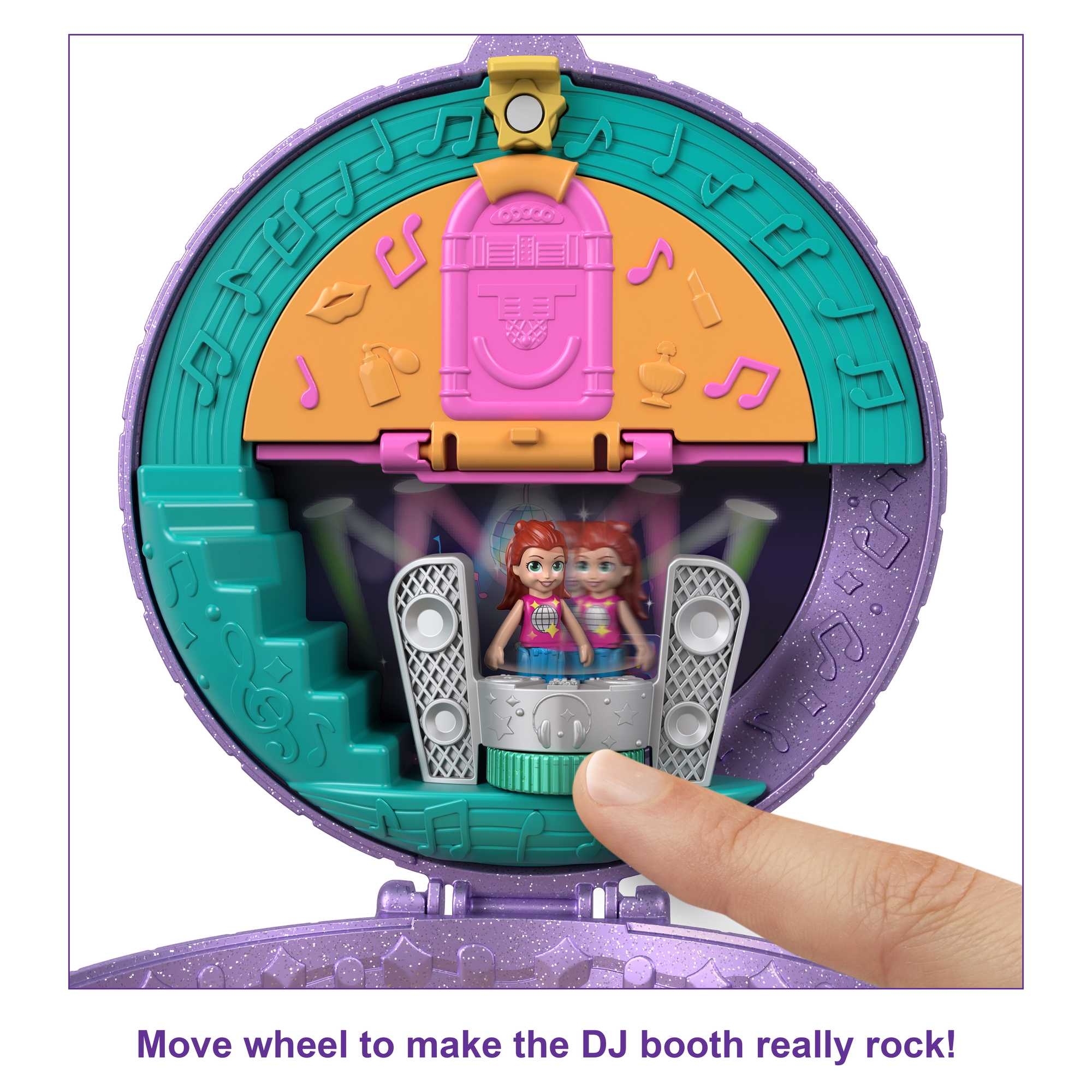 Polly Pocket Double Play Skating Compact - Image 3