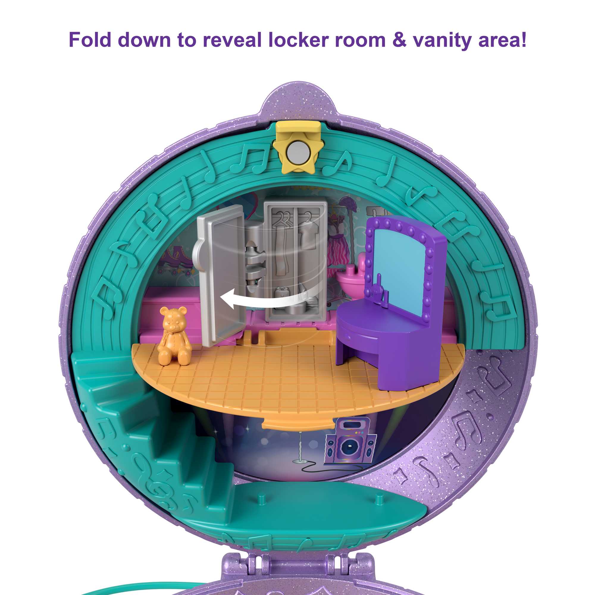 Polly Pocket Double Play Skating Compact - Image 6