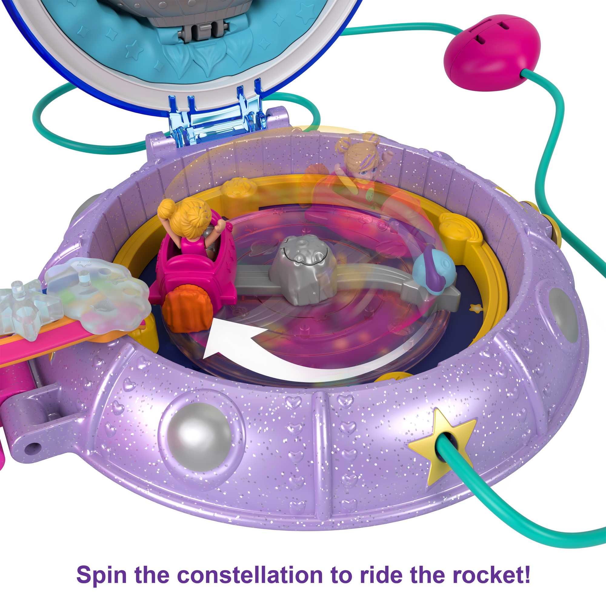 Polly Pocket Double Play Space Compact - Image 2