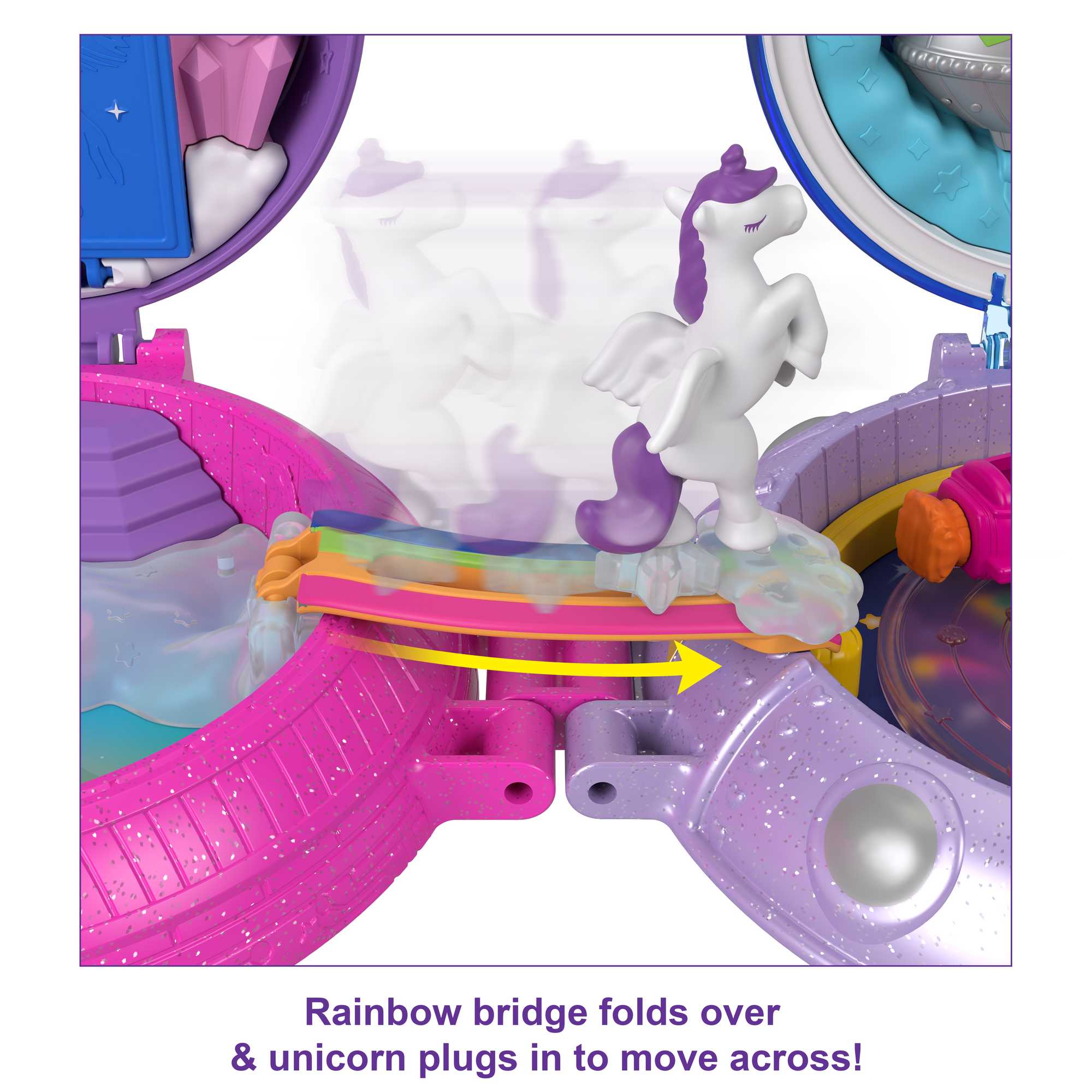 Polly Pocket Double Play Space Compact - Image 4