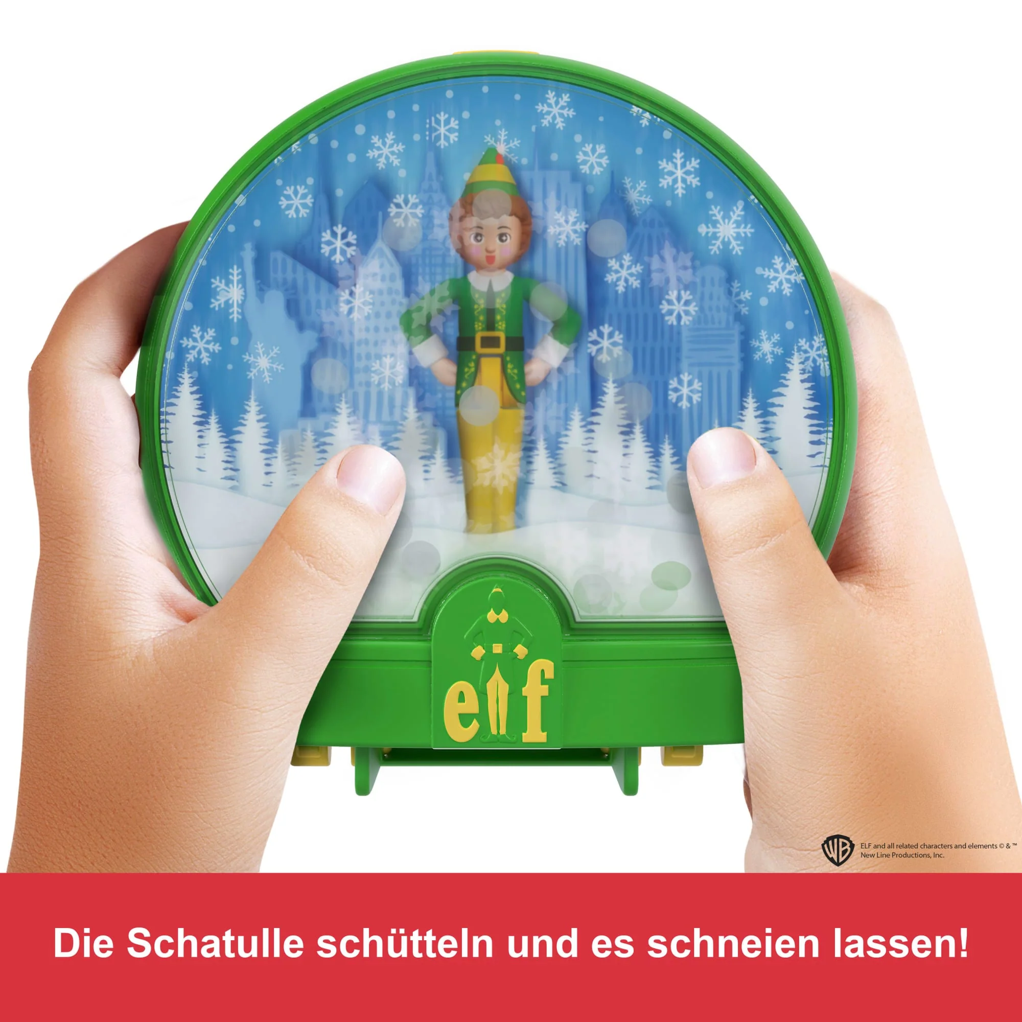 Polly Pocket Minipuppen Und Spielset, Elf Kooperations-Spielset Mit 6 Zubehörteilen, Weihnachts-Thema - Image 2