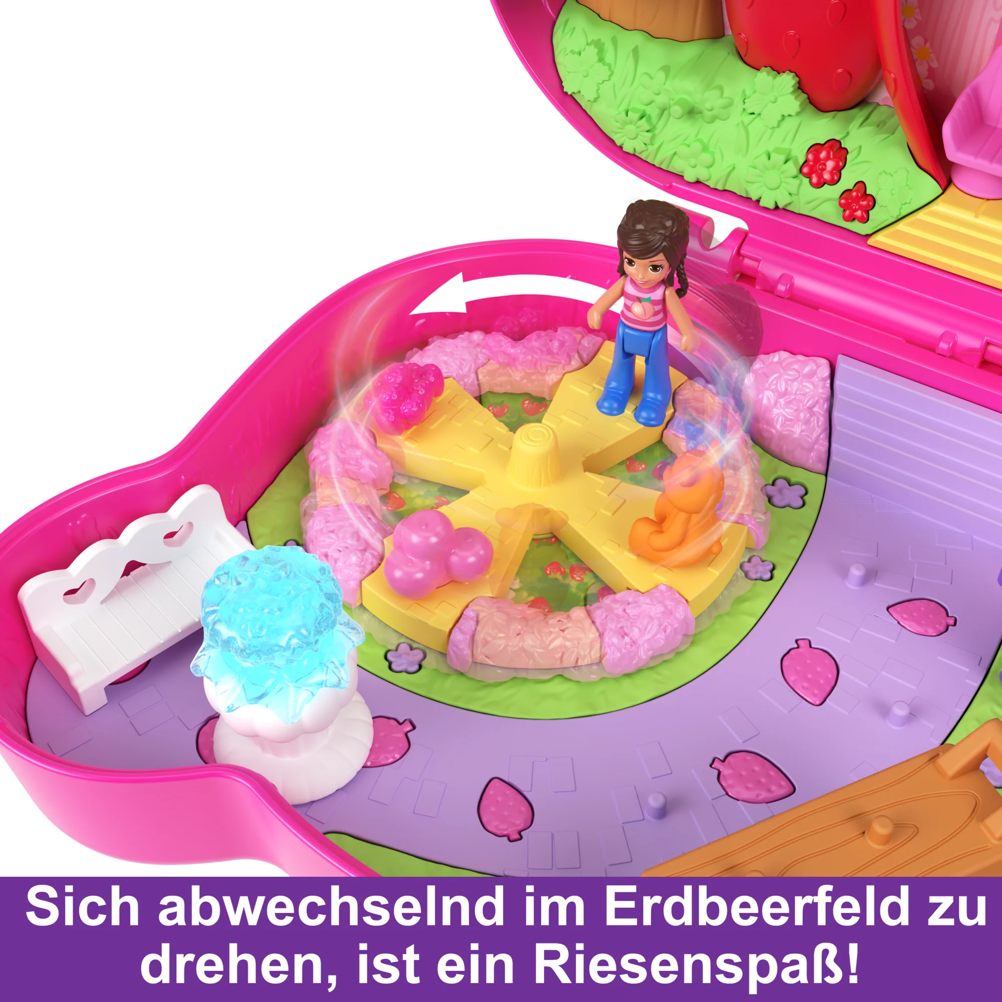 Polly Pocket Straw-Beary Patch - Image 5