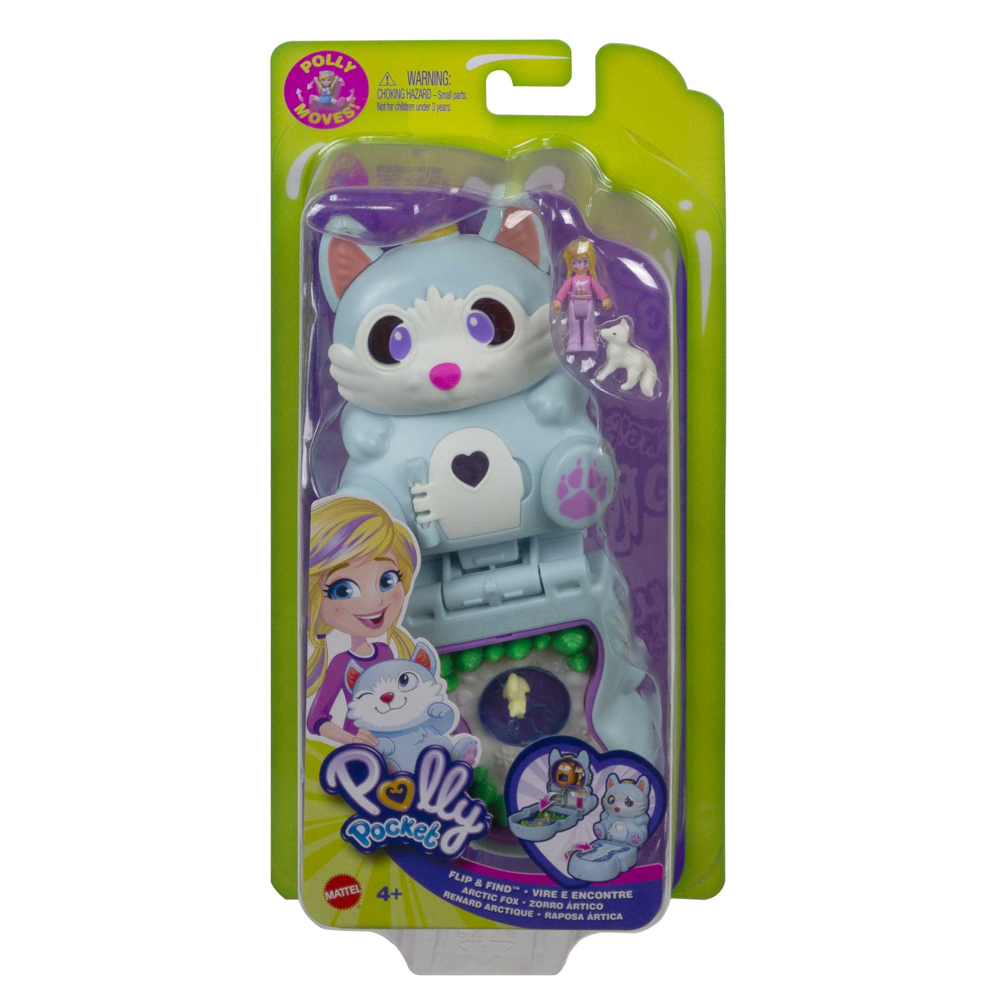 Polly Pocket Flip & Find Fox Compact - Image 6