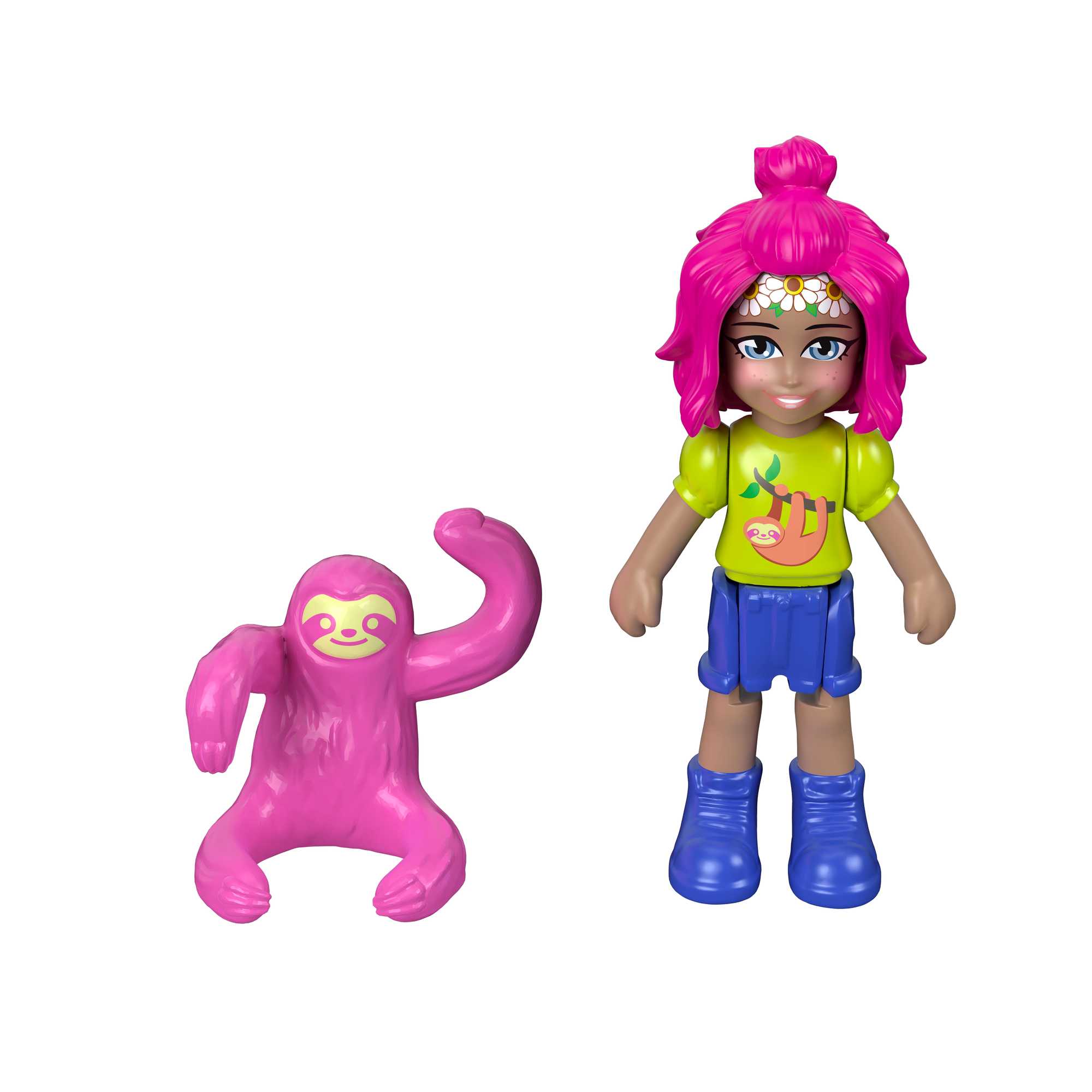 Polly Pocket Flip & Find Sloth Compact - Image 4