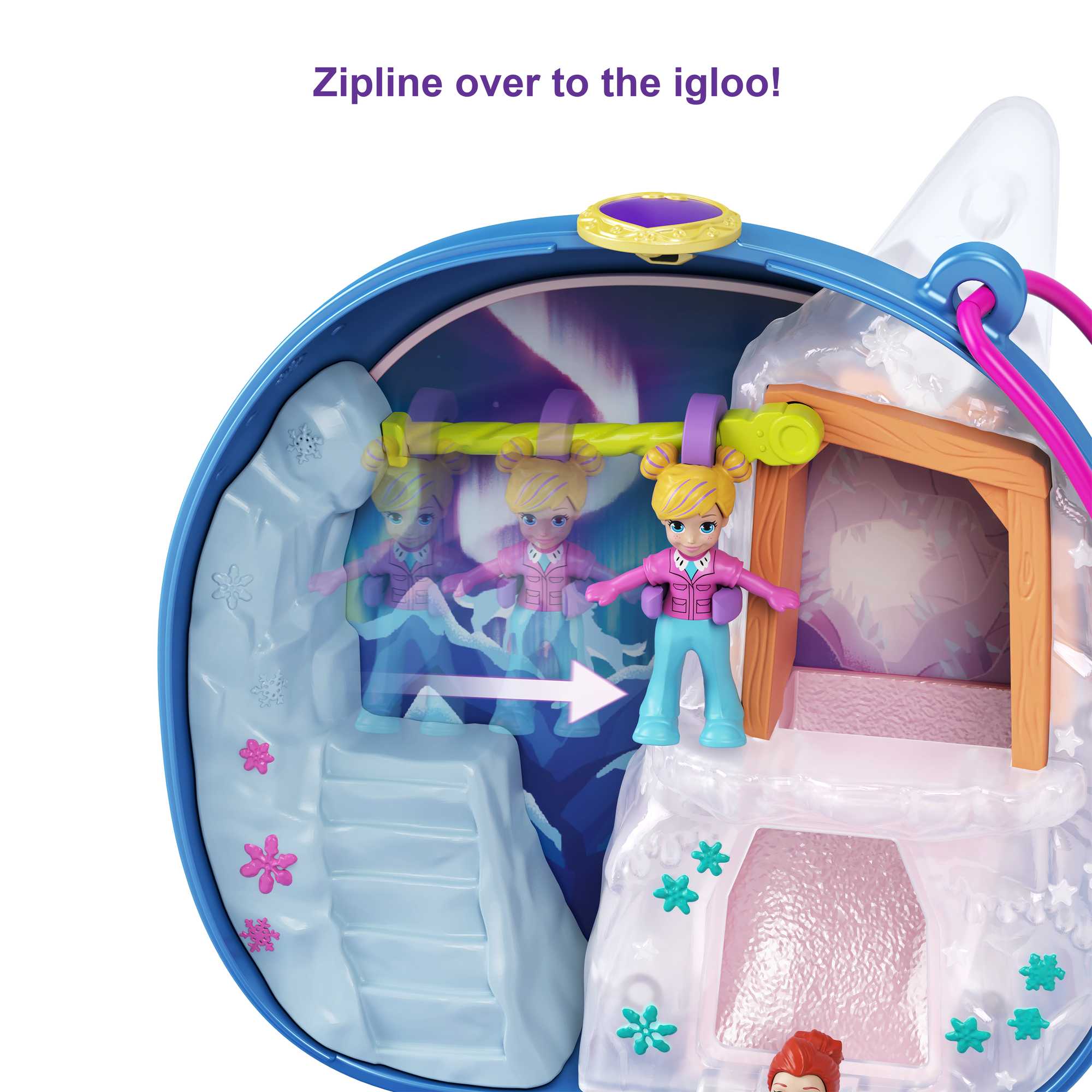 Polly Pocket Freezin' Fun Narwhal Compact - Image 4