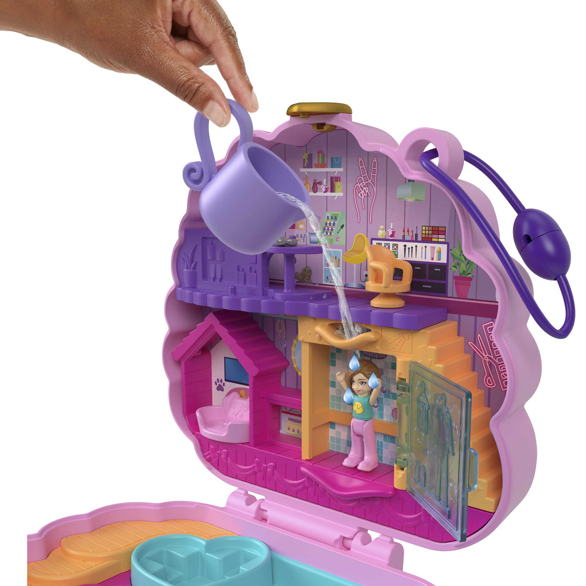 POLLY POCKET GROOM & GLAM POODLE COMPACT - Image 2