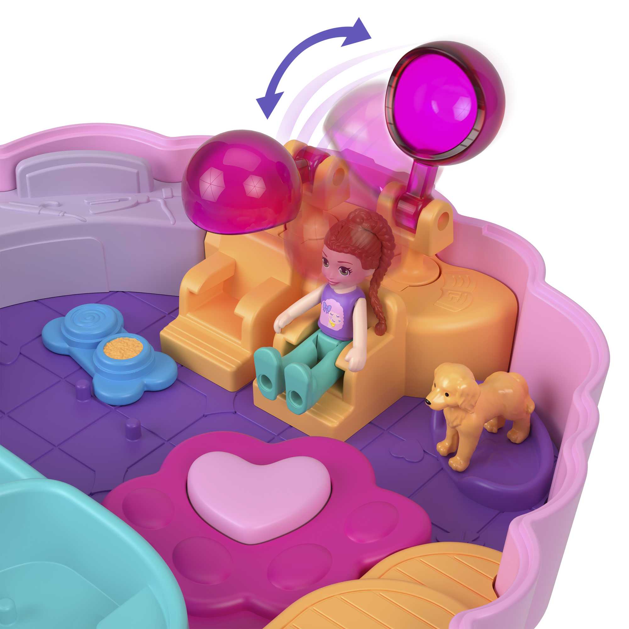 POLLY POCKET GROOM & GLAM POODLE COMPACT - Image 4