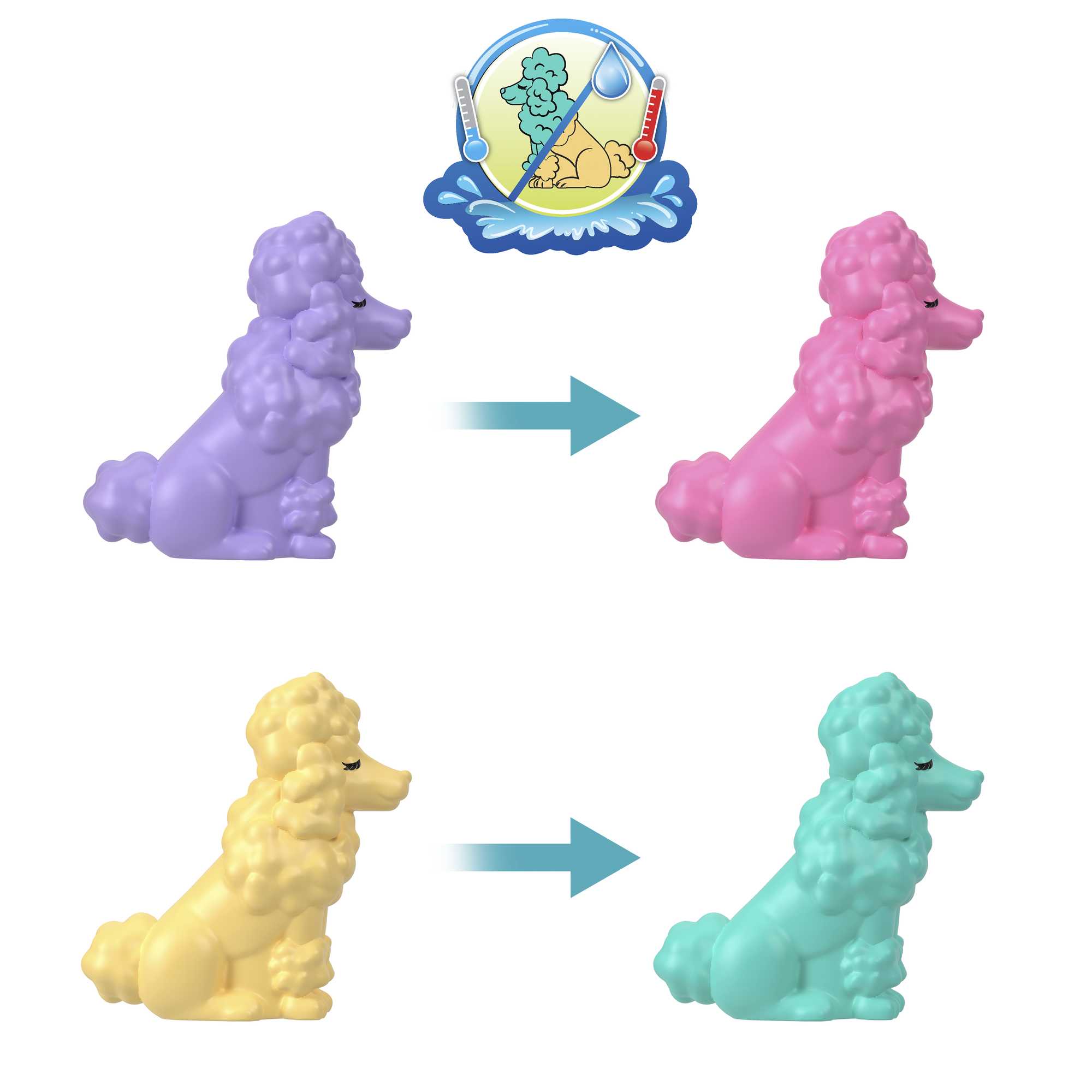 POLLY POCKET GROOM & GLAM POODLE COMPACT - Image 5