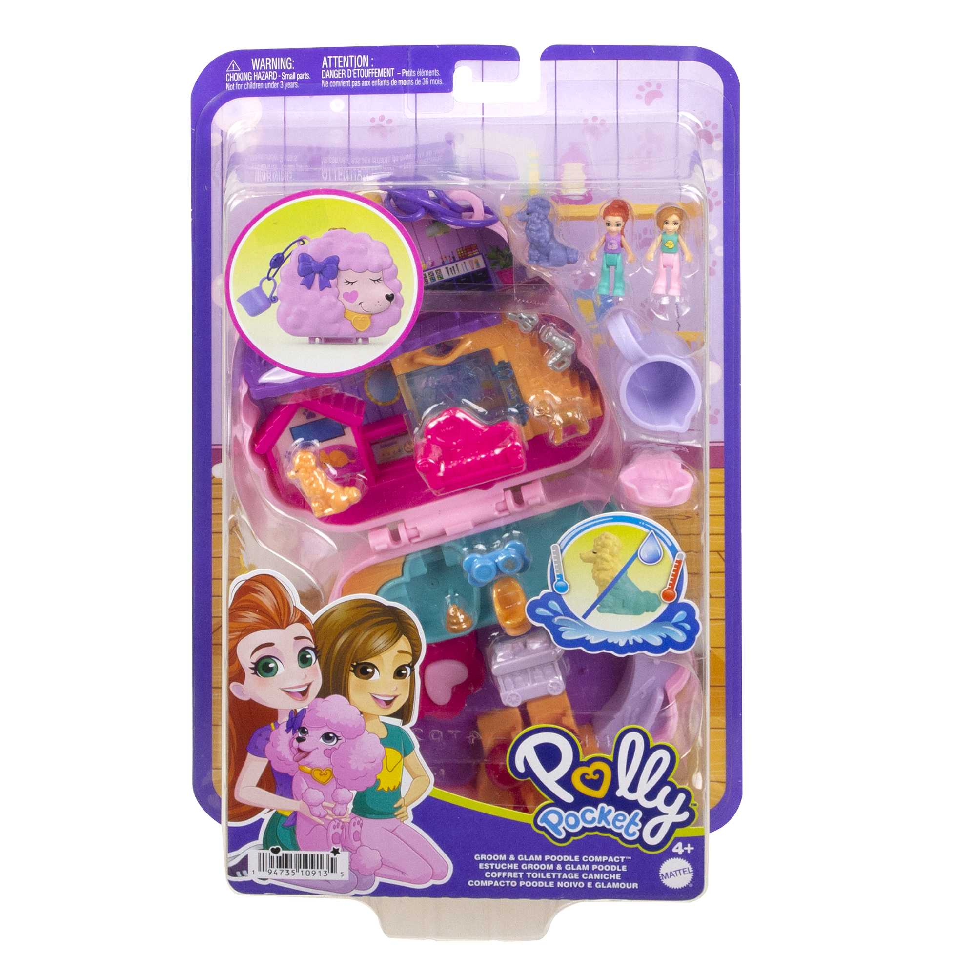 POLLY POCKET GROOM & GLAM POODLE COMPACT - Image 6