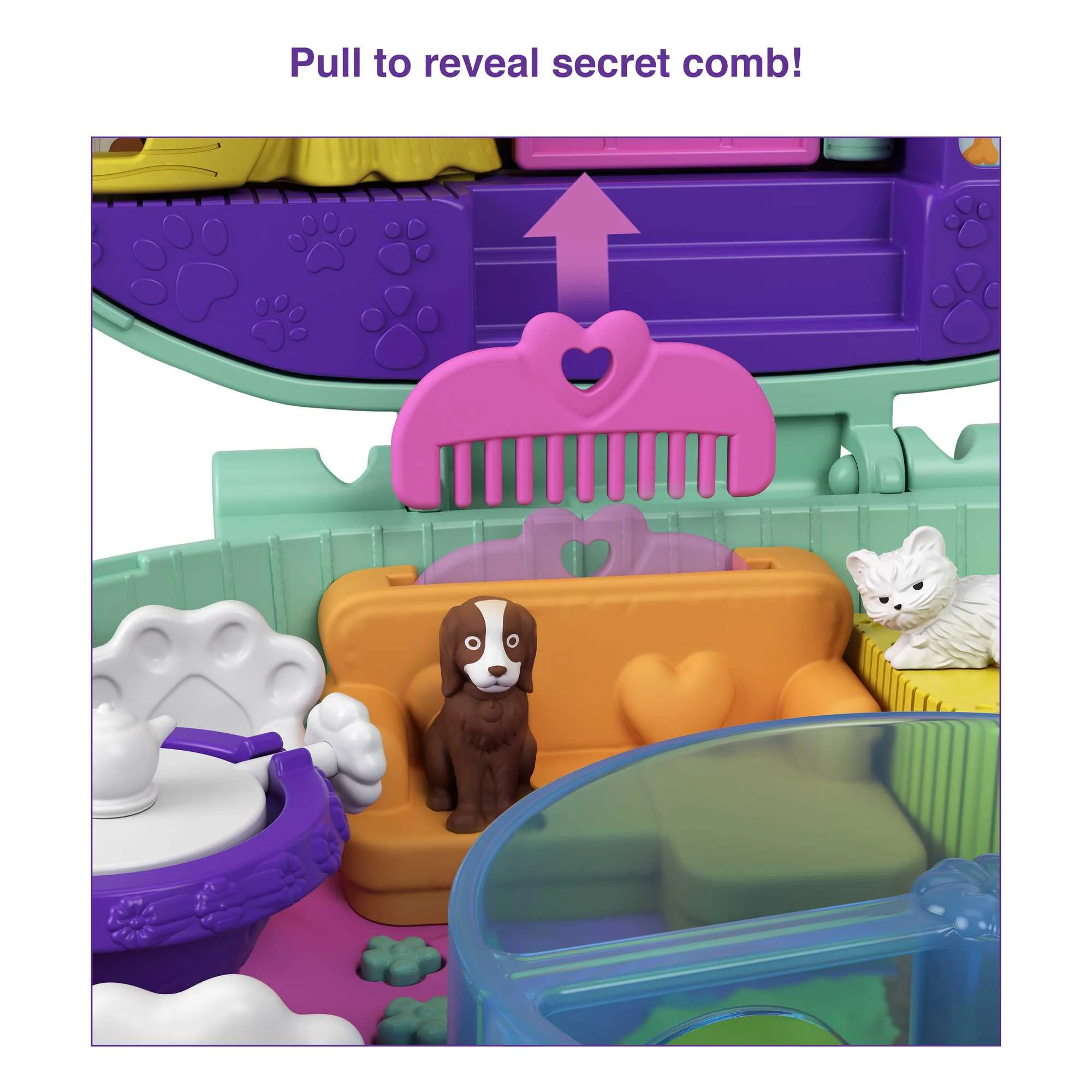 Polly Pocket Hedgehog Café Compact - Image 4