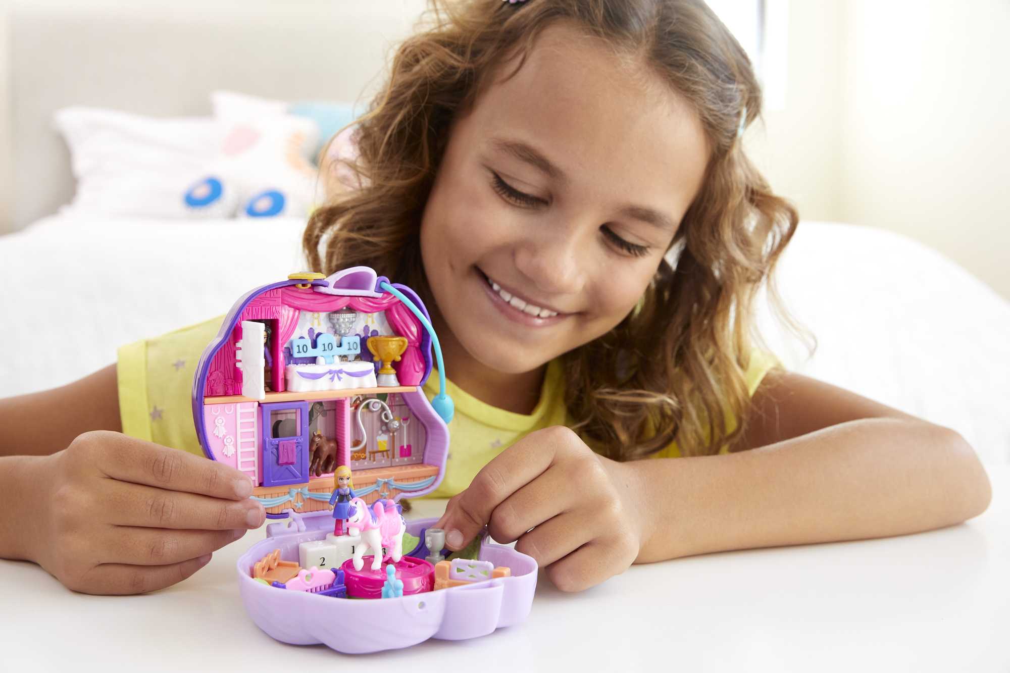 Polly Pocket Jumpin' Style Pony Compact - Image 2