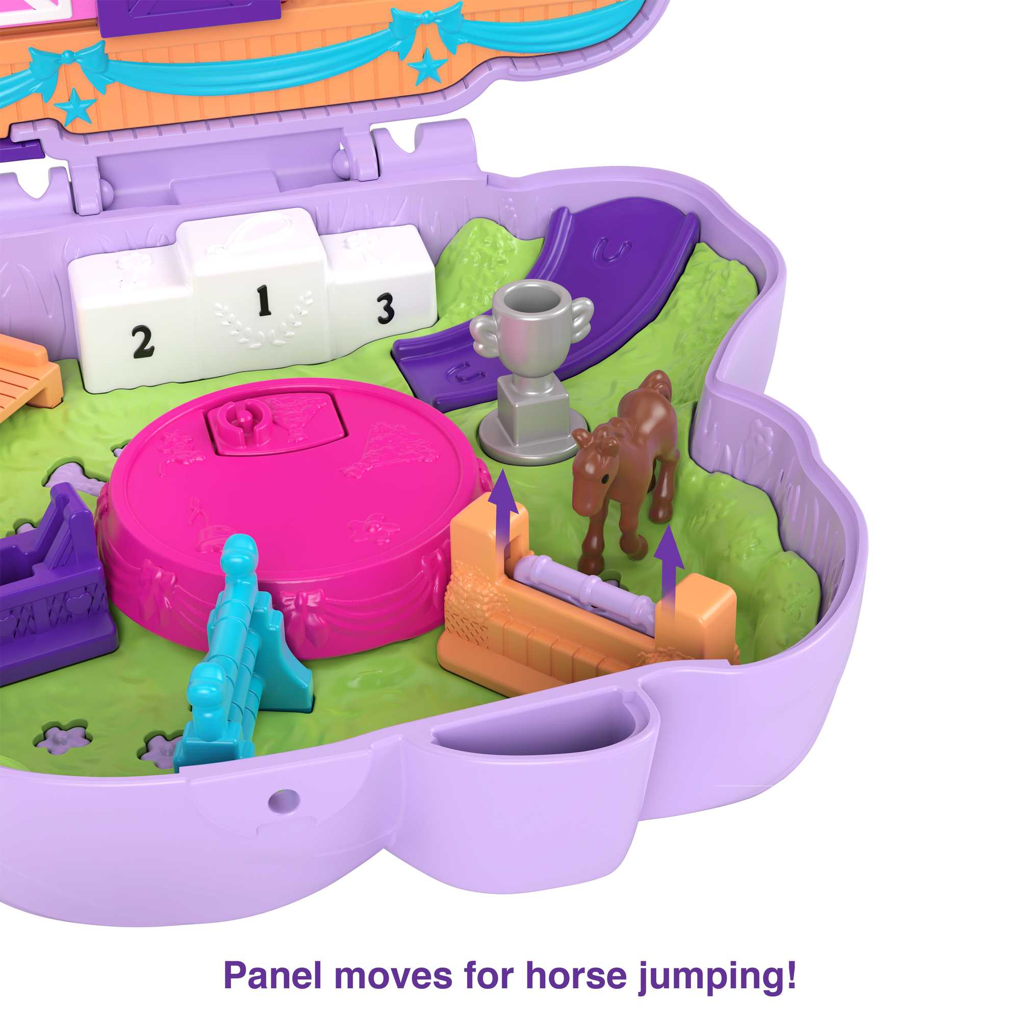 Polly Pocket Jumpin' Style Pony Compact - Image 3