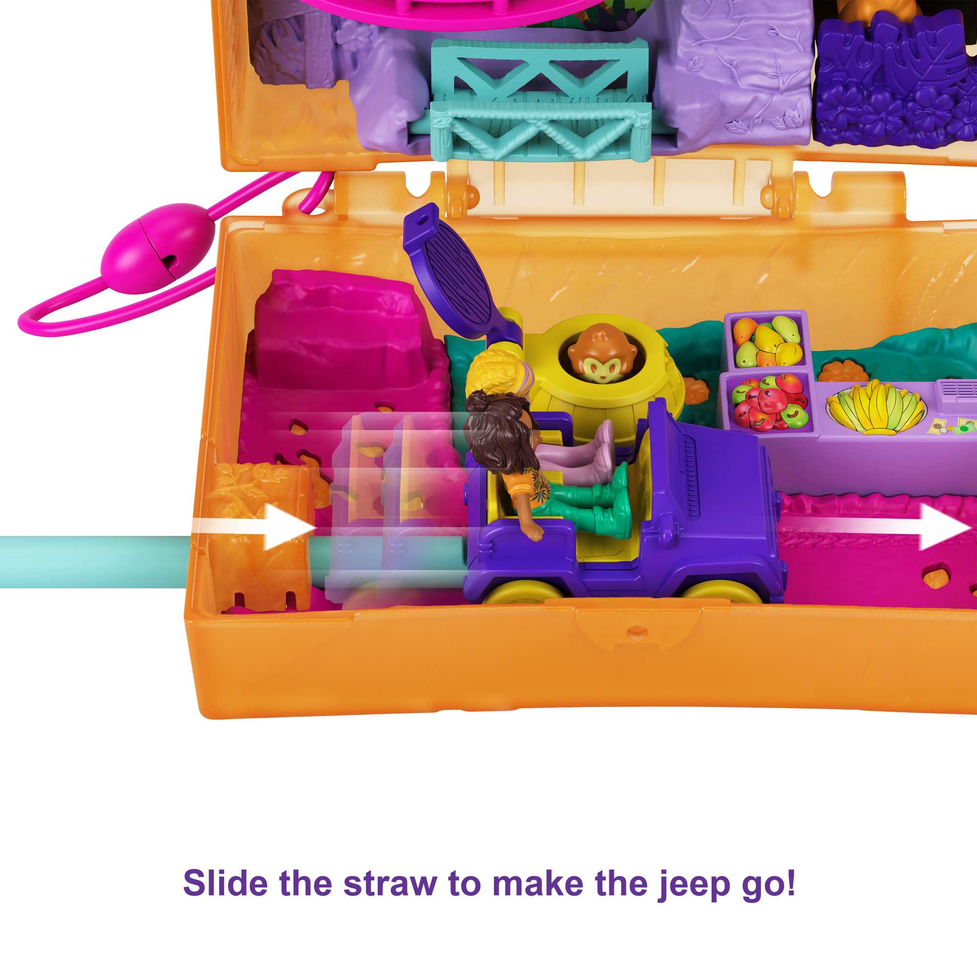 Polly Pocket Jungle Safari Compact - Image 4