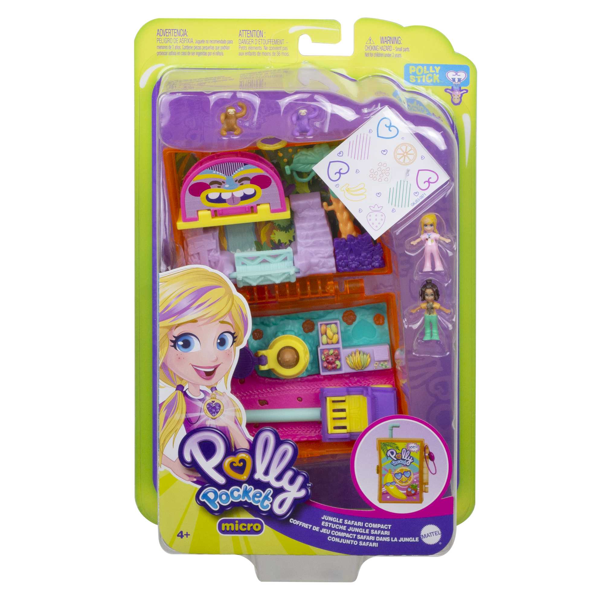 Polly Pocket Jungle Safari Compact - Image 6