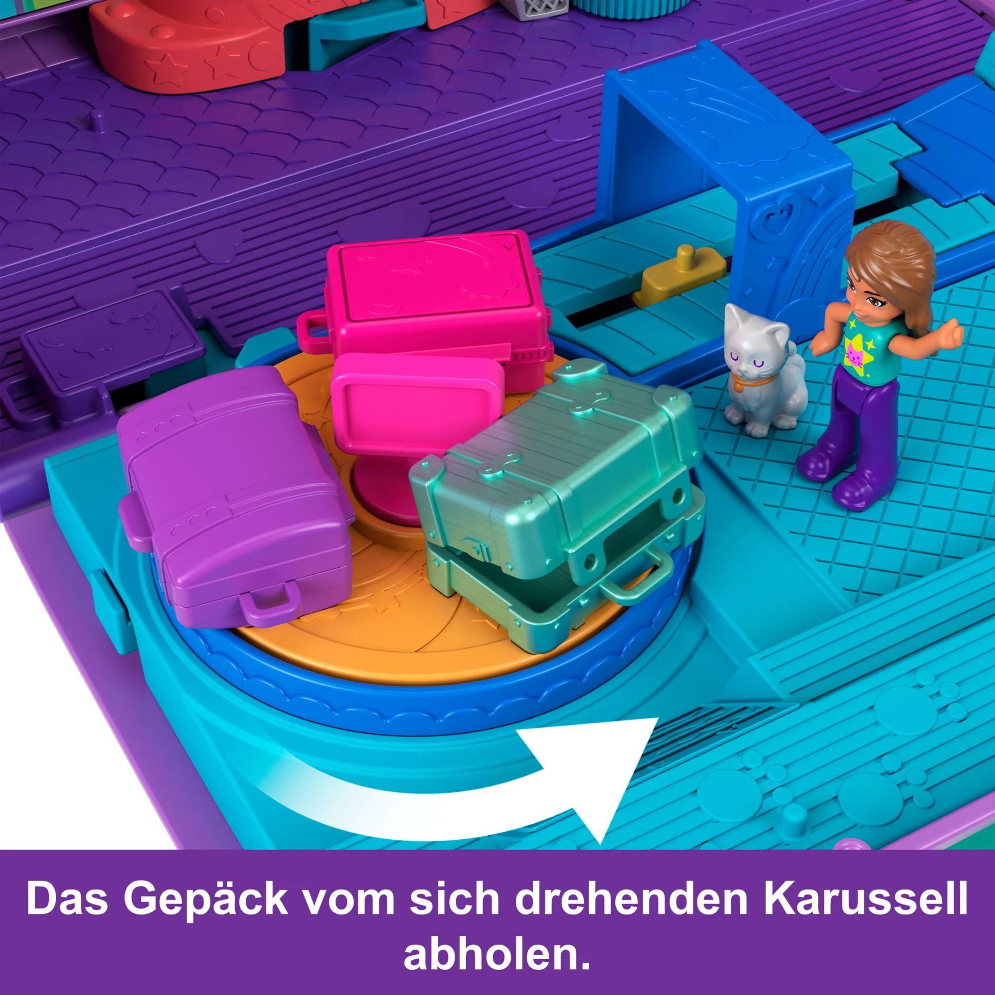 Polly Pocket Kätzchen Flugzeug - Image 4