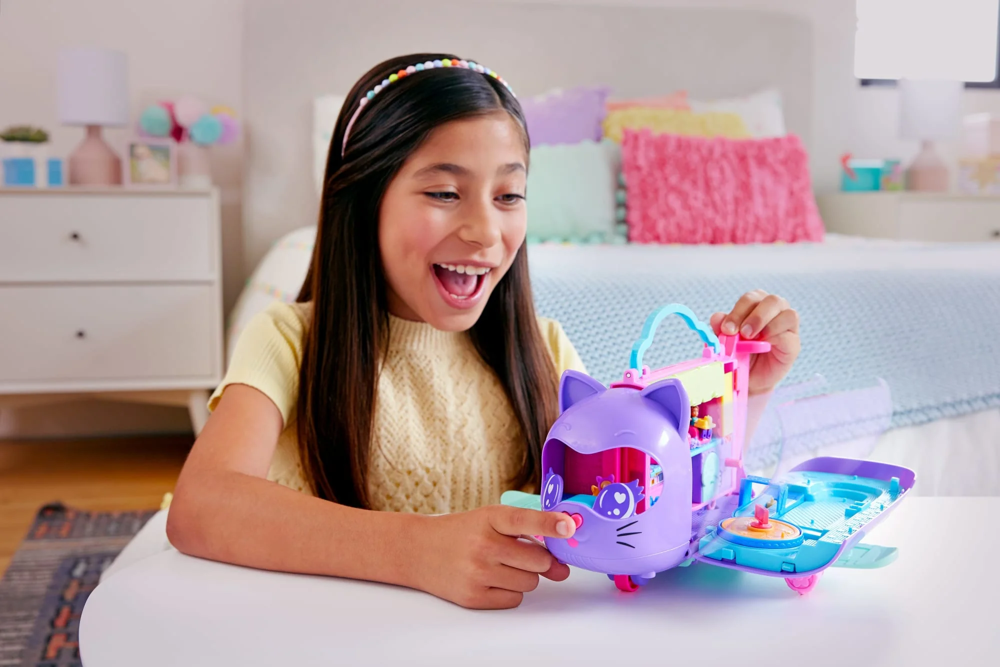 Polly Pocket Kotolot Zestaw Samolot + 2 Lalki I Akcesoria - Image 2