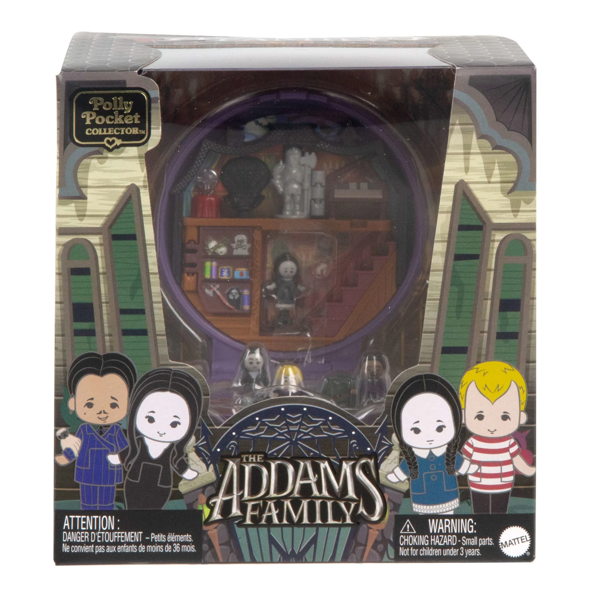 Polly Pocket La Famiglia Addams, Cofanetto Da Collezione, Bambole in Edizione Speciale E Playset - Image 6