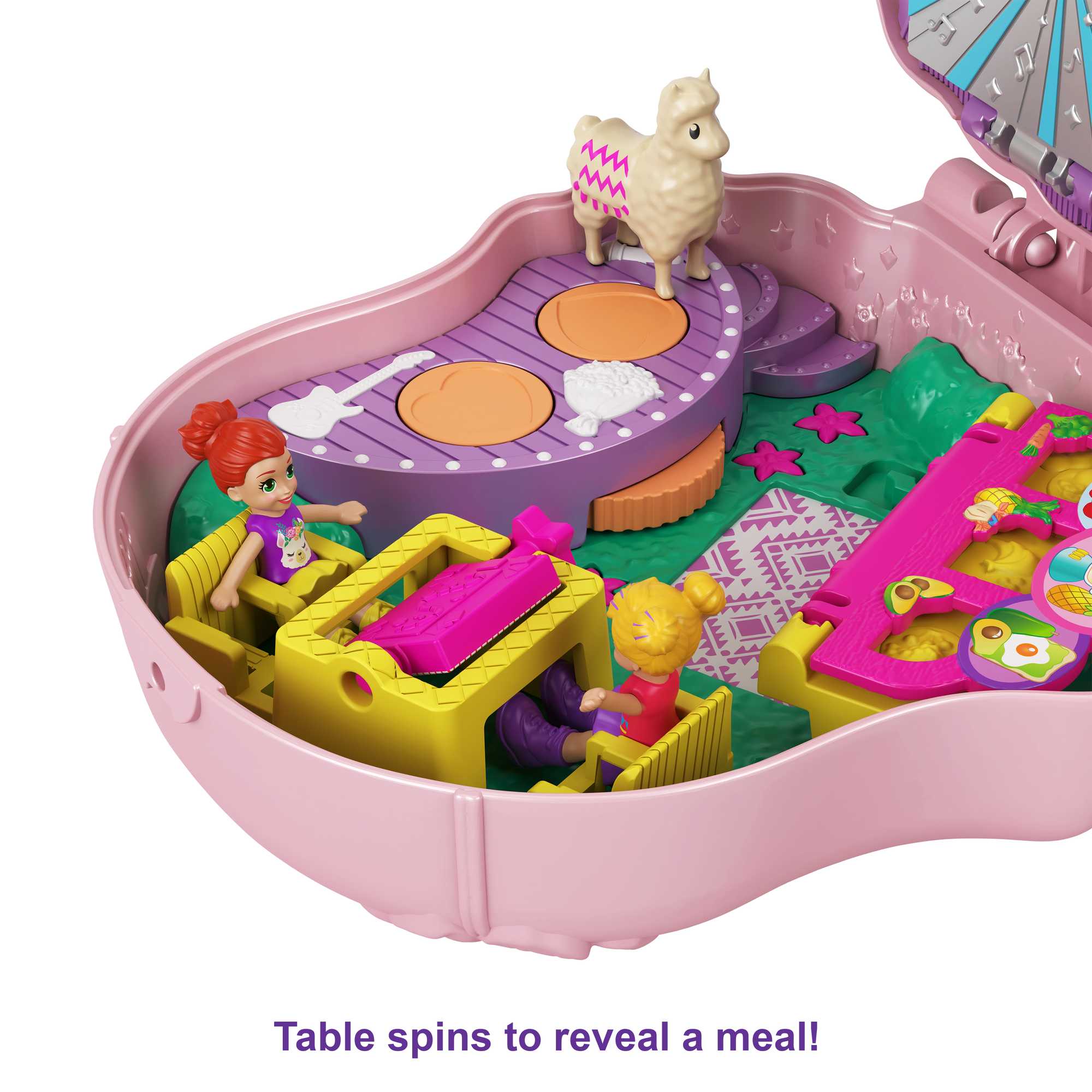 Polly Pocket Llama Music Party Compact - Image 4