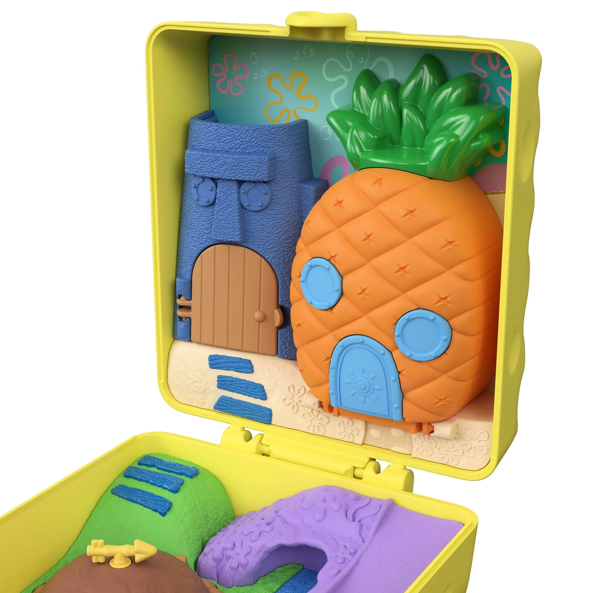 Polly Pocket-Coffret Bob L’Éponge Avec Poupée Patrick, 7 Accessoires - Image 5