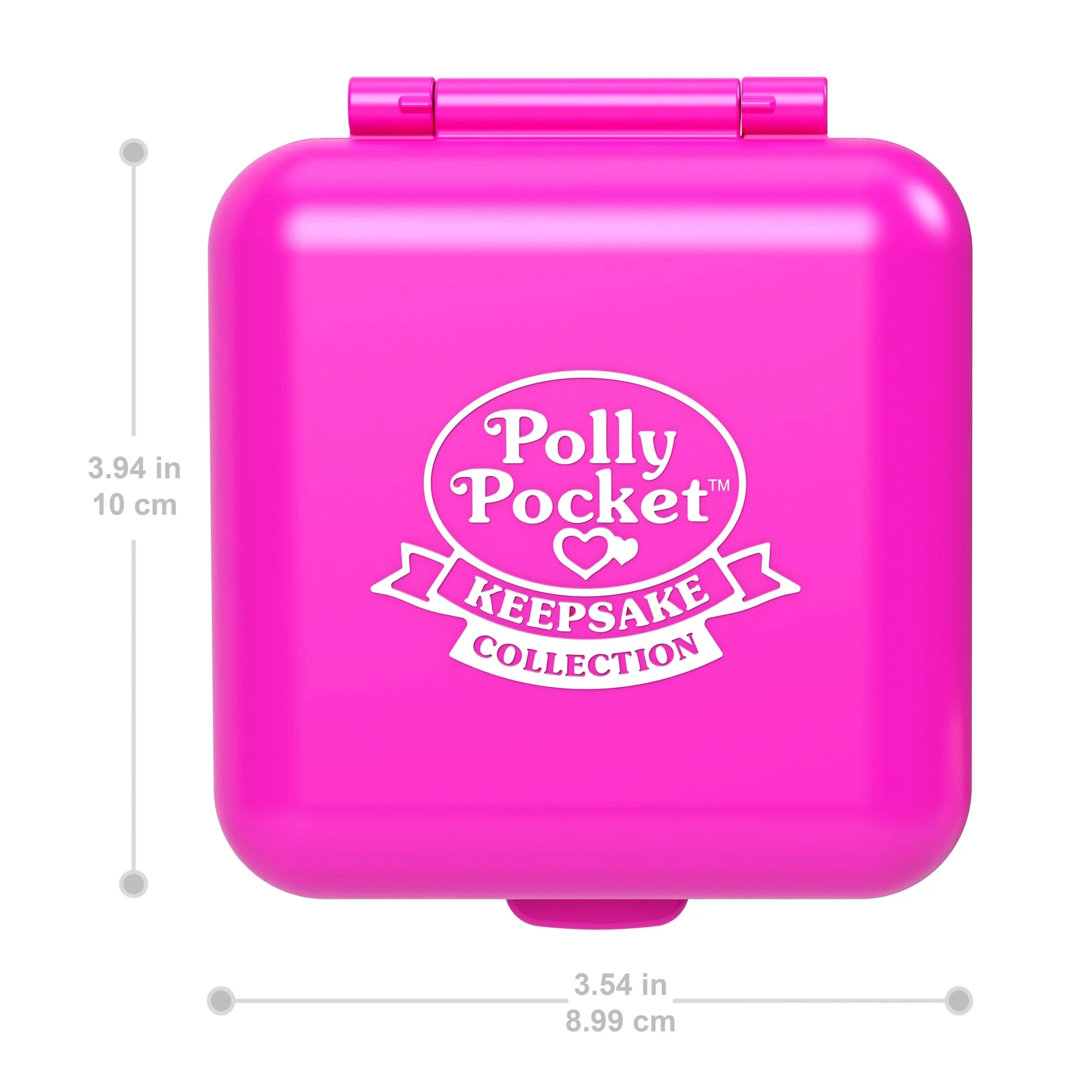 Polly Pocket Puppe Und Spielset, Nostalgie-Schatulle Zum 80. Jubiläum Von Mattel, Puppenhaus Zum Thema Feierspaß, 1 Tier Und Möbel - Image 2