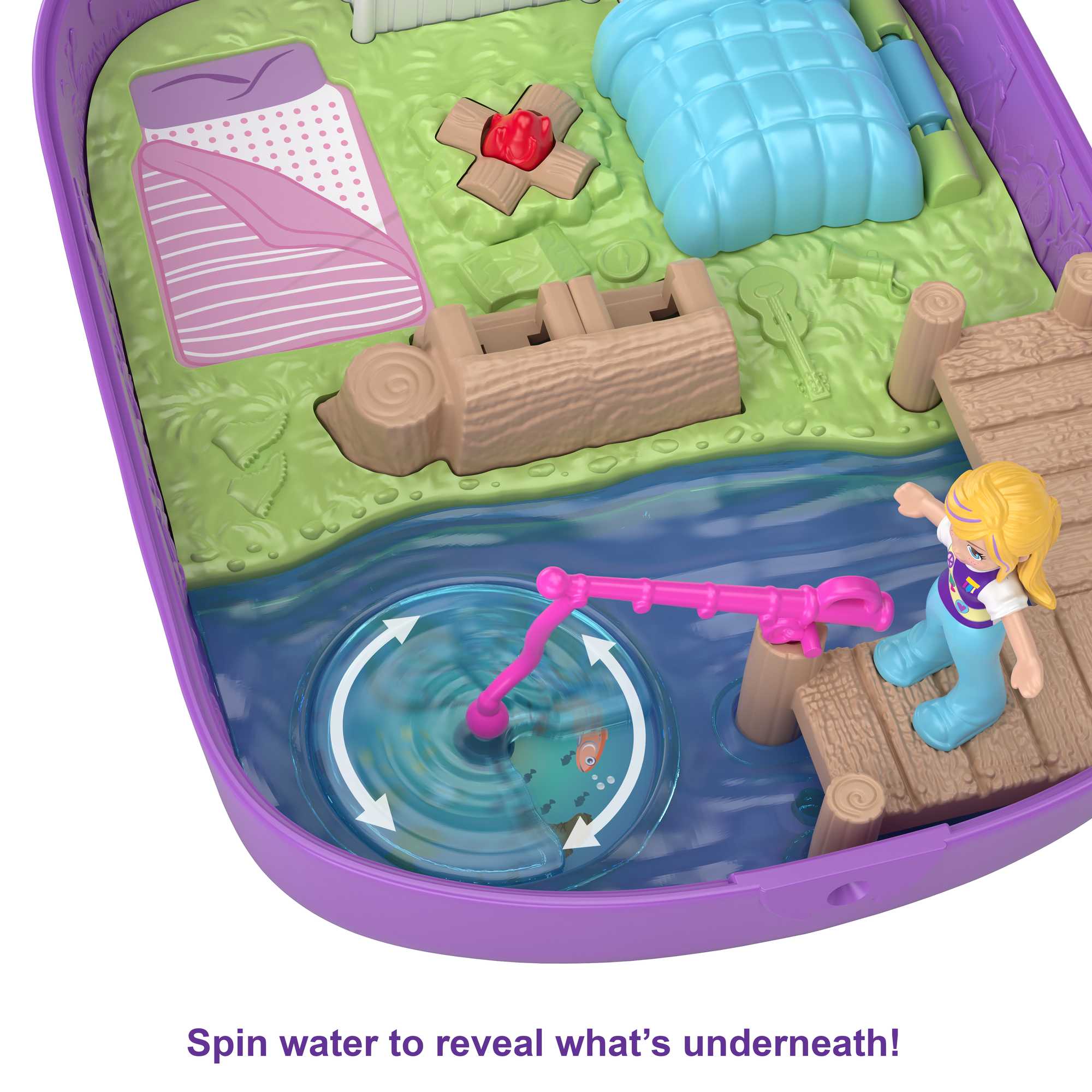 Polly Pocket Owlnite Campsite Compact - Image 3