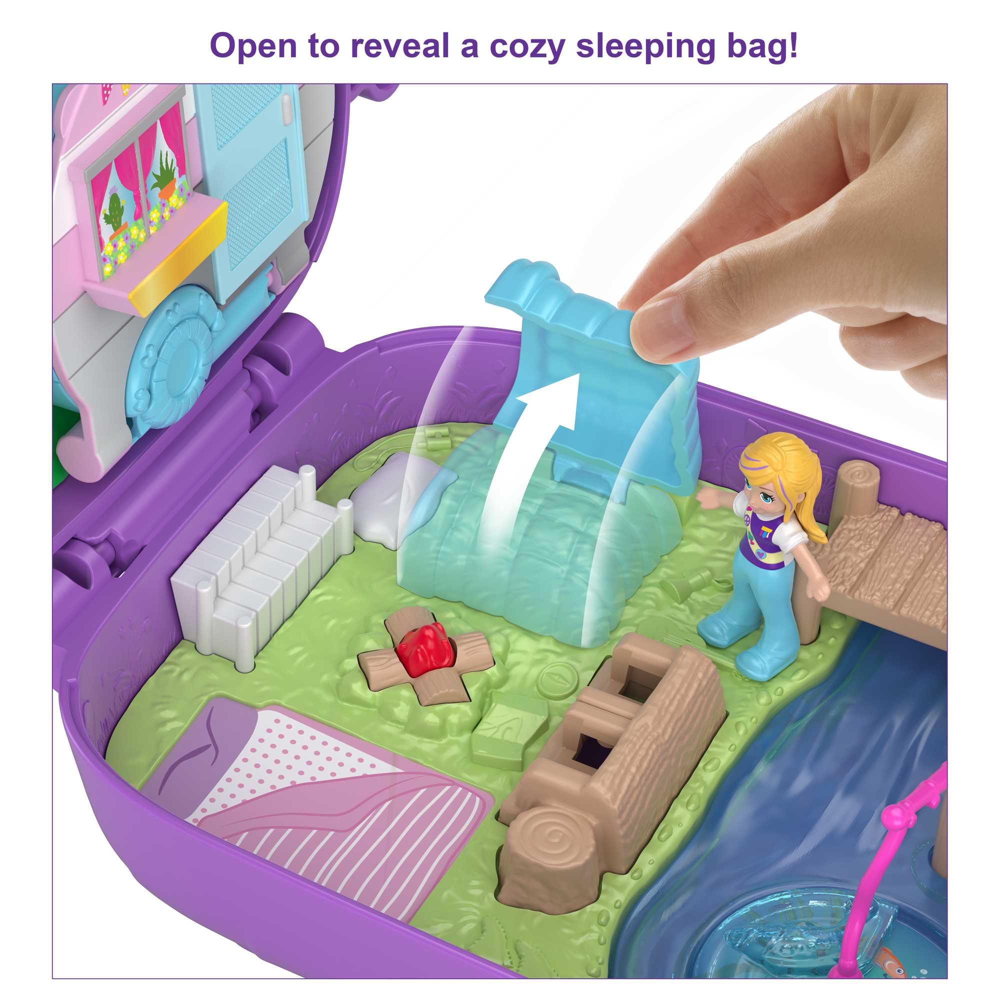 Polly Pocket Owlnite Campsite Compact - Image 4