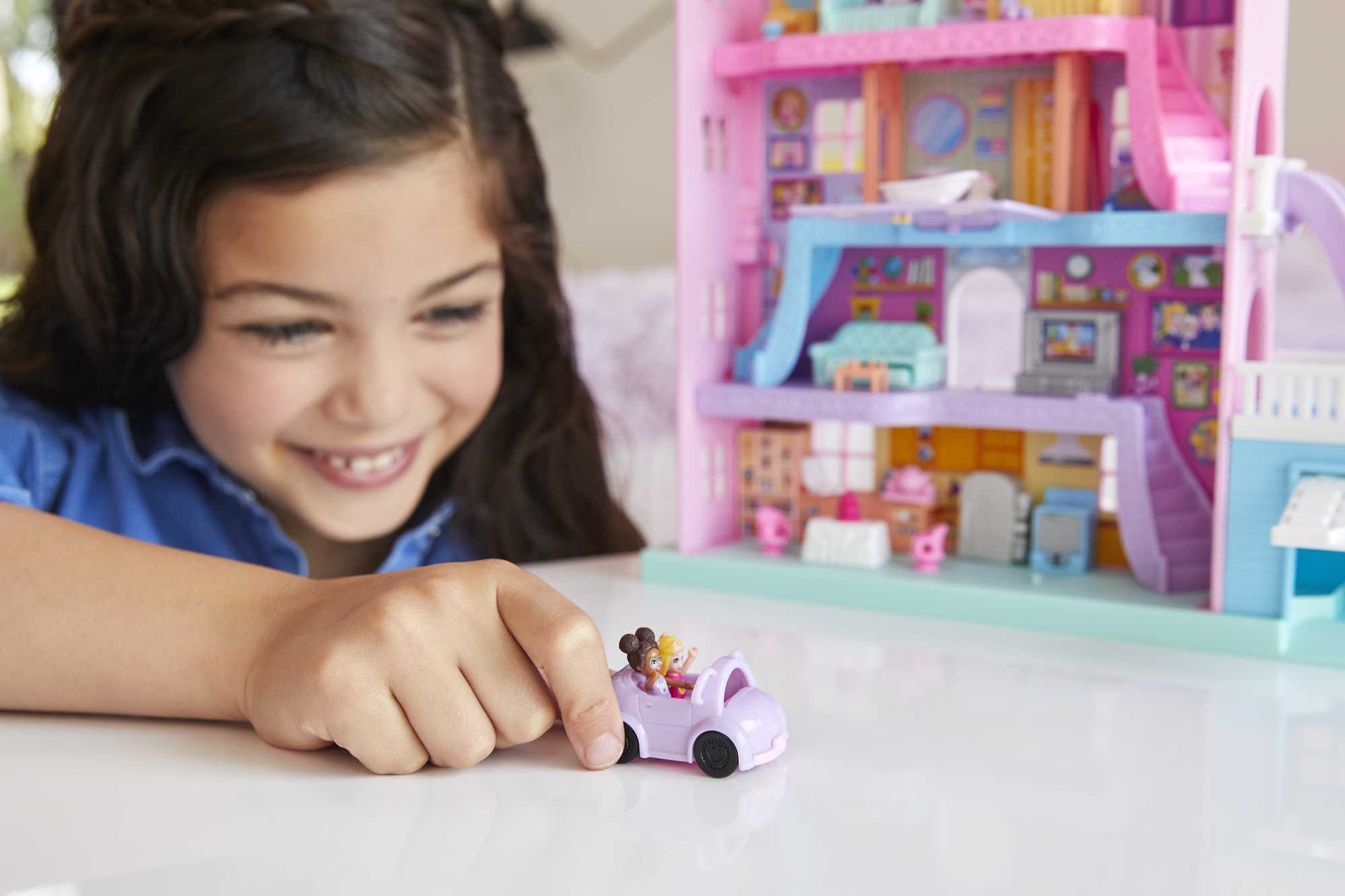 Polly Pocket Pajama Party Sleepover Adventure House - Image 3