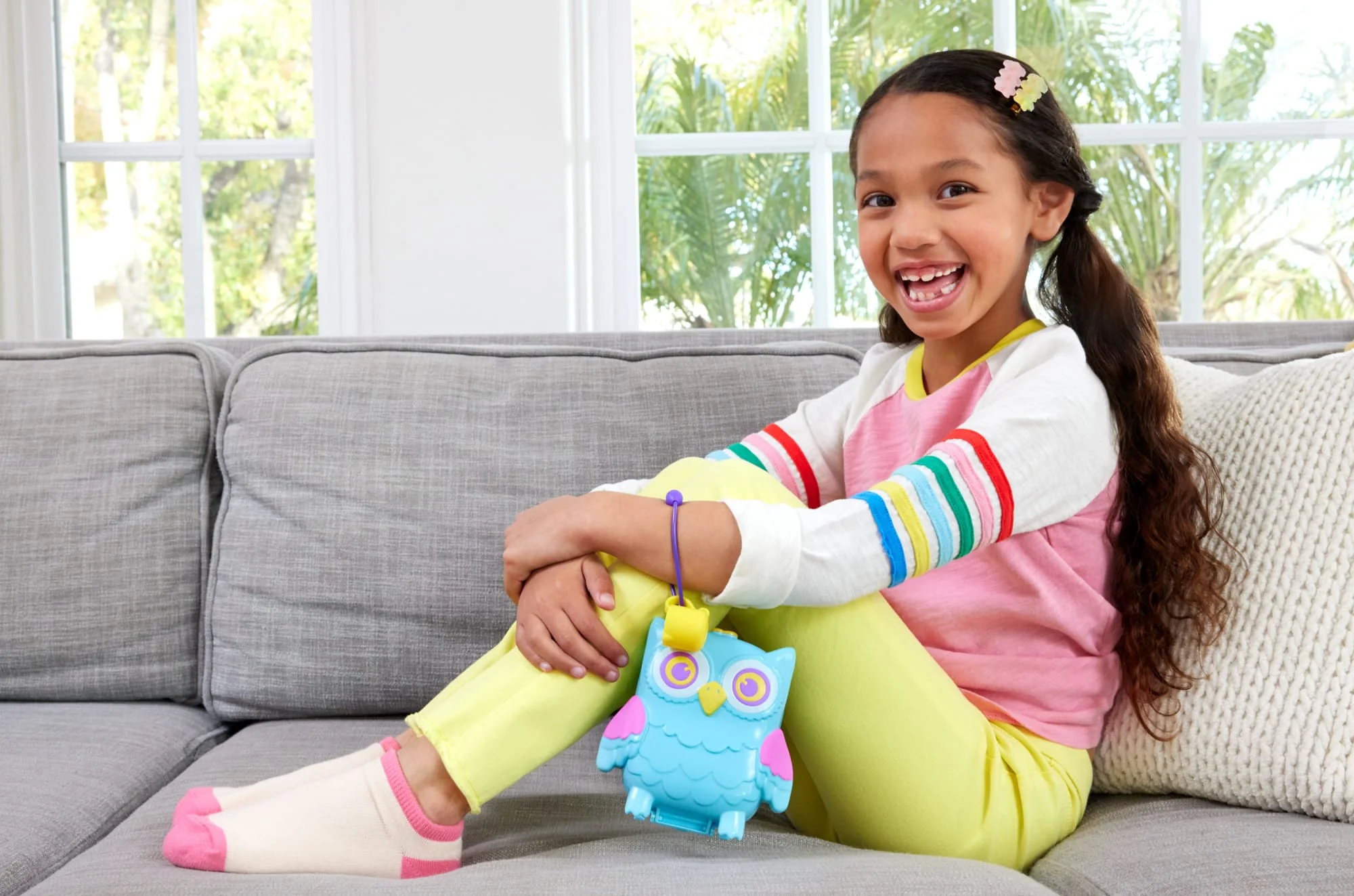 Polly Pocket Gufetto Pigiama Party Invernale Cofanetto, Playset Con 2 Micro Bambole E 12 Accessori - Image 2