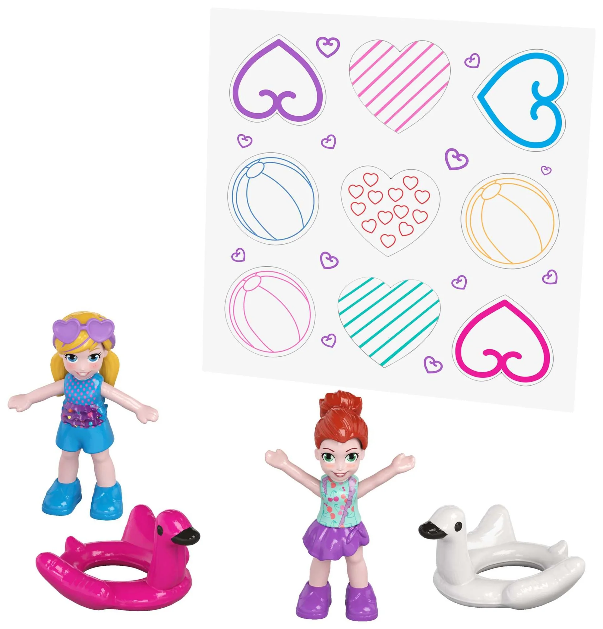 Polly Pocket Pocket World Flamingo Floatie Compact - Image 5