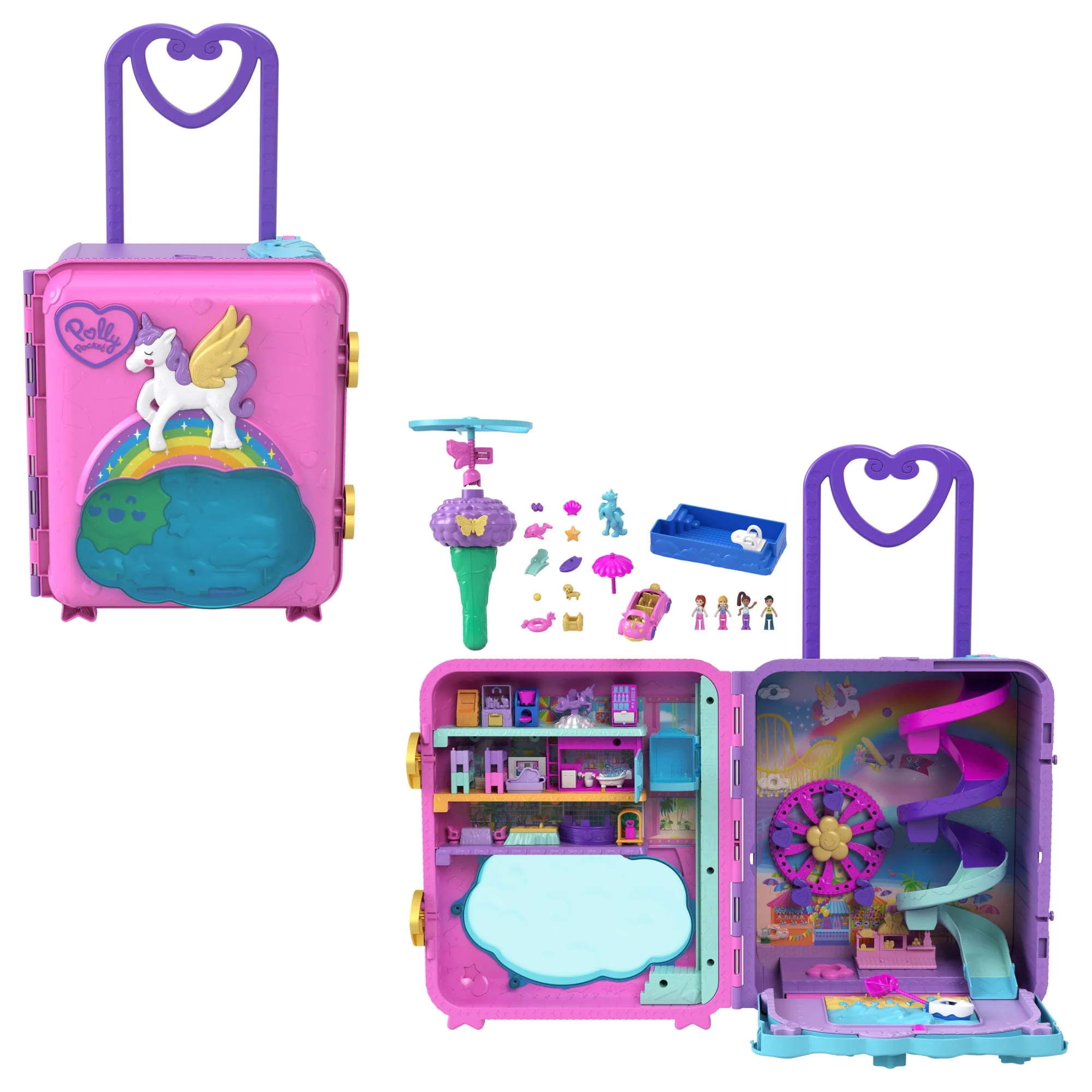 Polly Pocket Pollyville Βαλιτσακι - Λουνα Παρκ