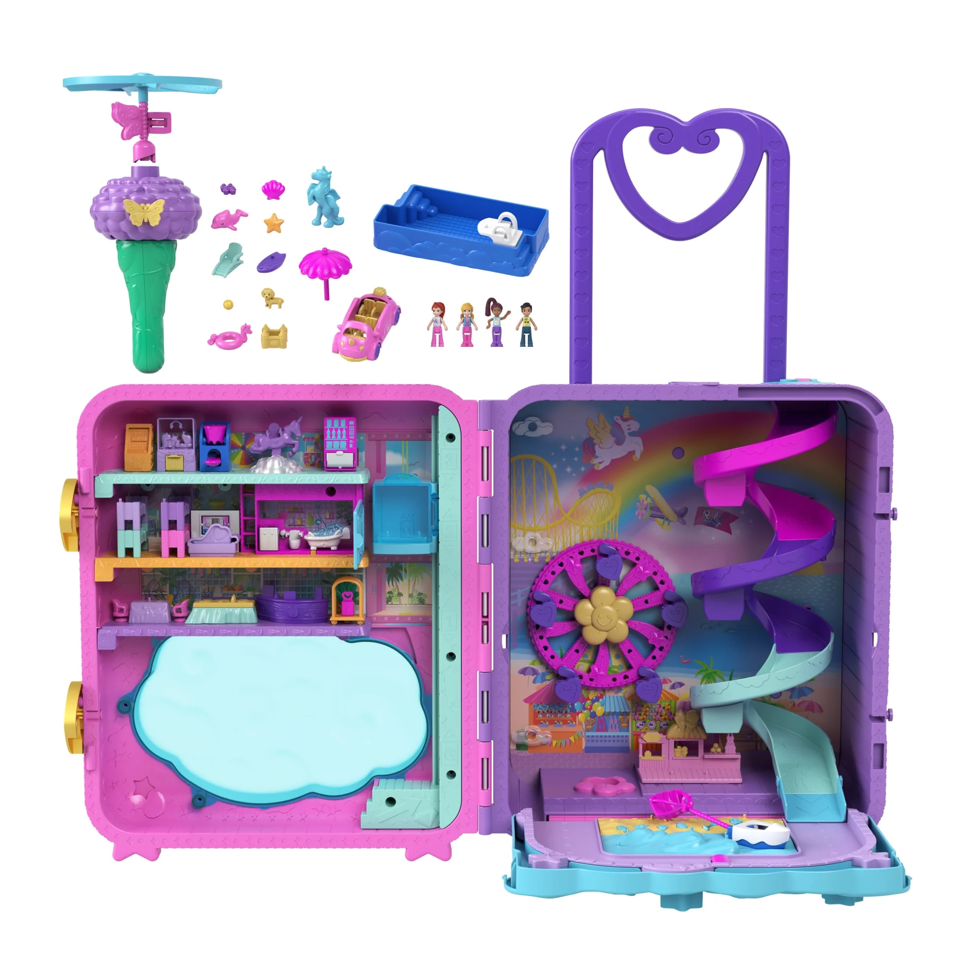 Polly Pocket Pollyville Βαλιτσακι - Λουνα Παρκ - Image 3