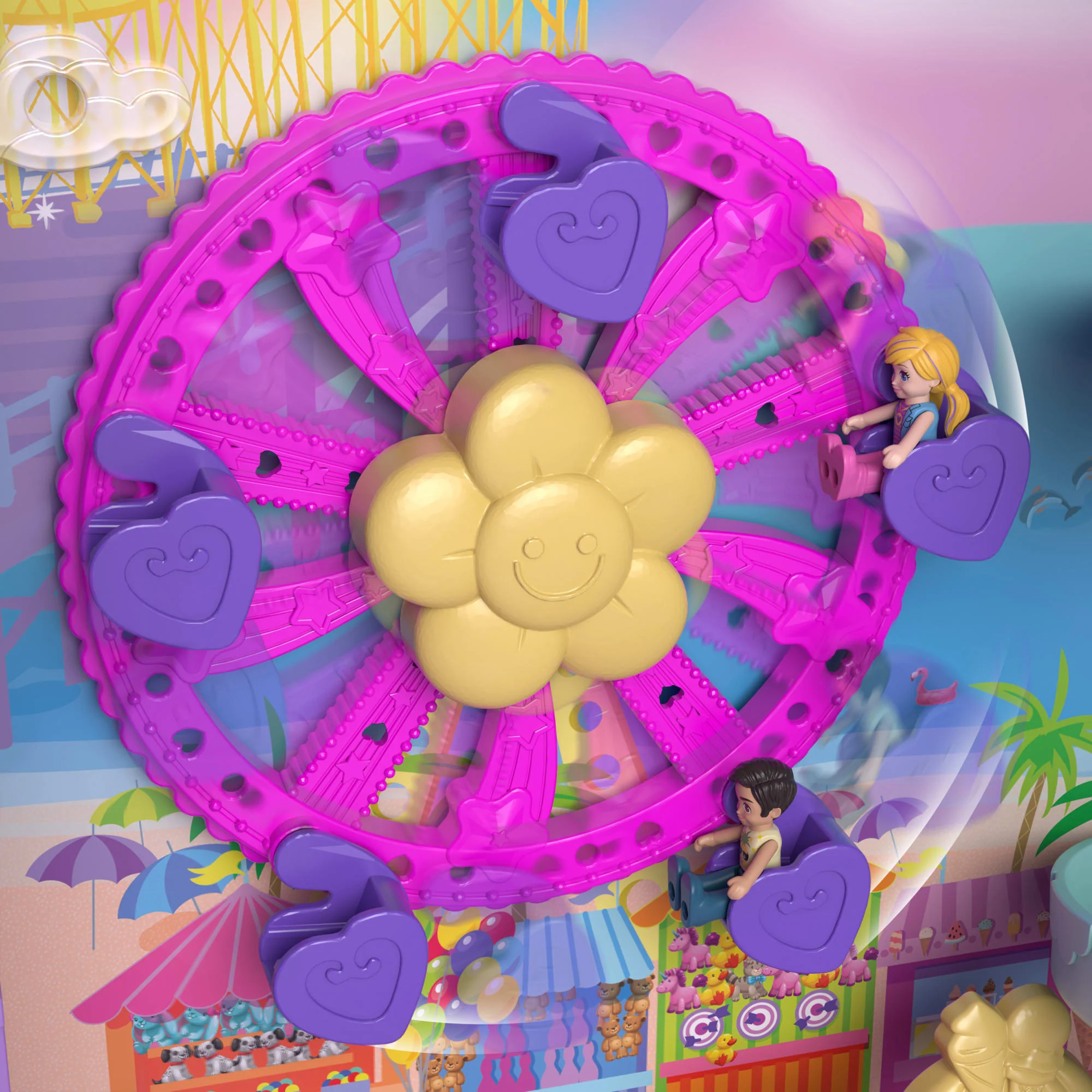 Polly Pocket Pollyville Βαλιτσακι - Λουνα Παρκ - Image 5