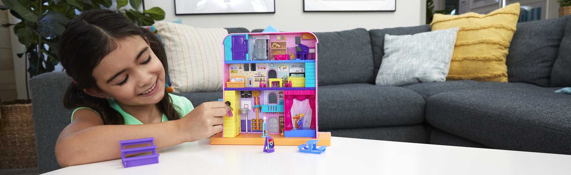Polly Pocket Pollyville Mighty Middle School - Image 2