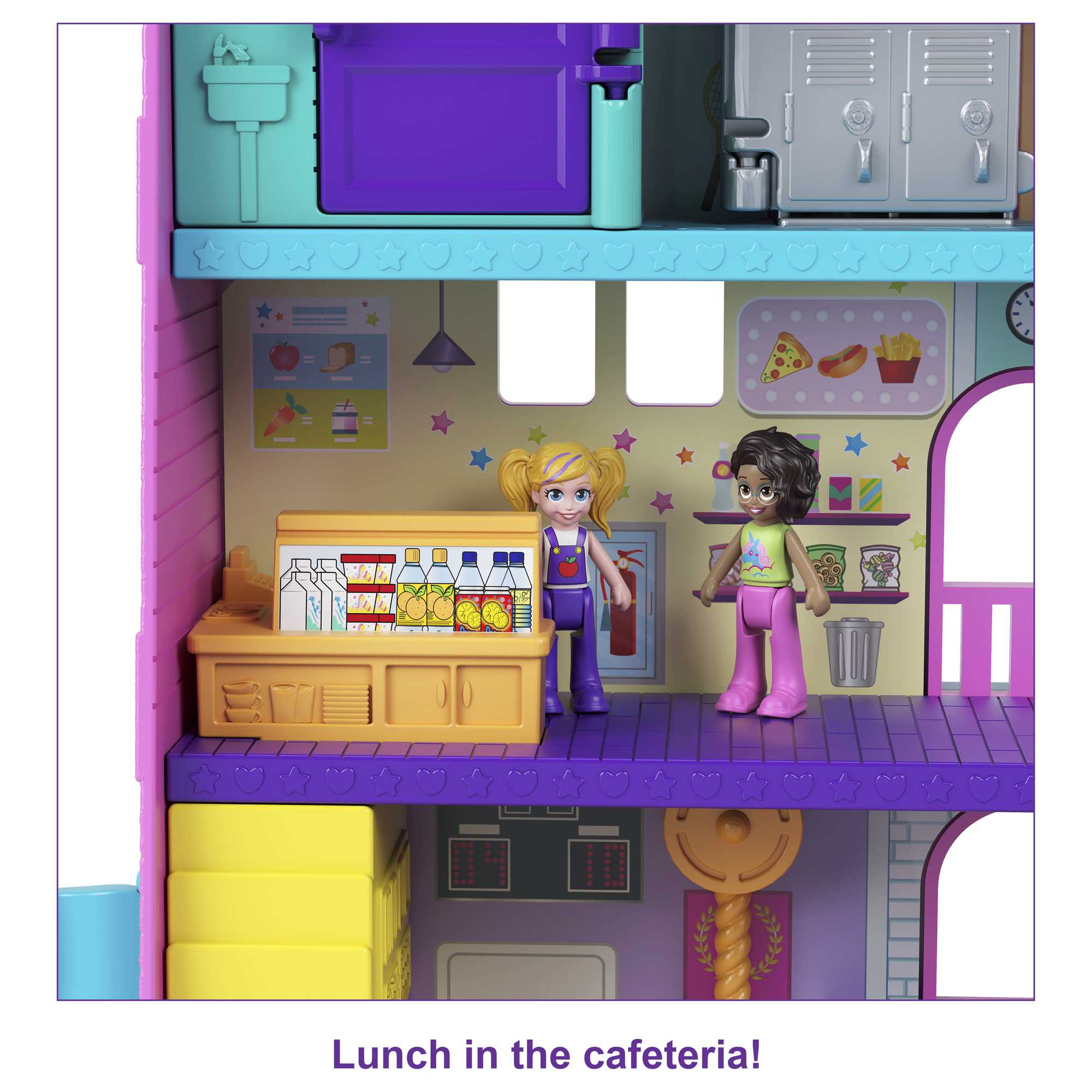Polly Pocket Pollyville Mighty Middle School - Image 5