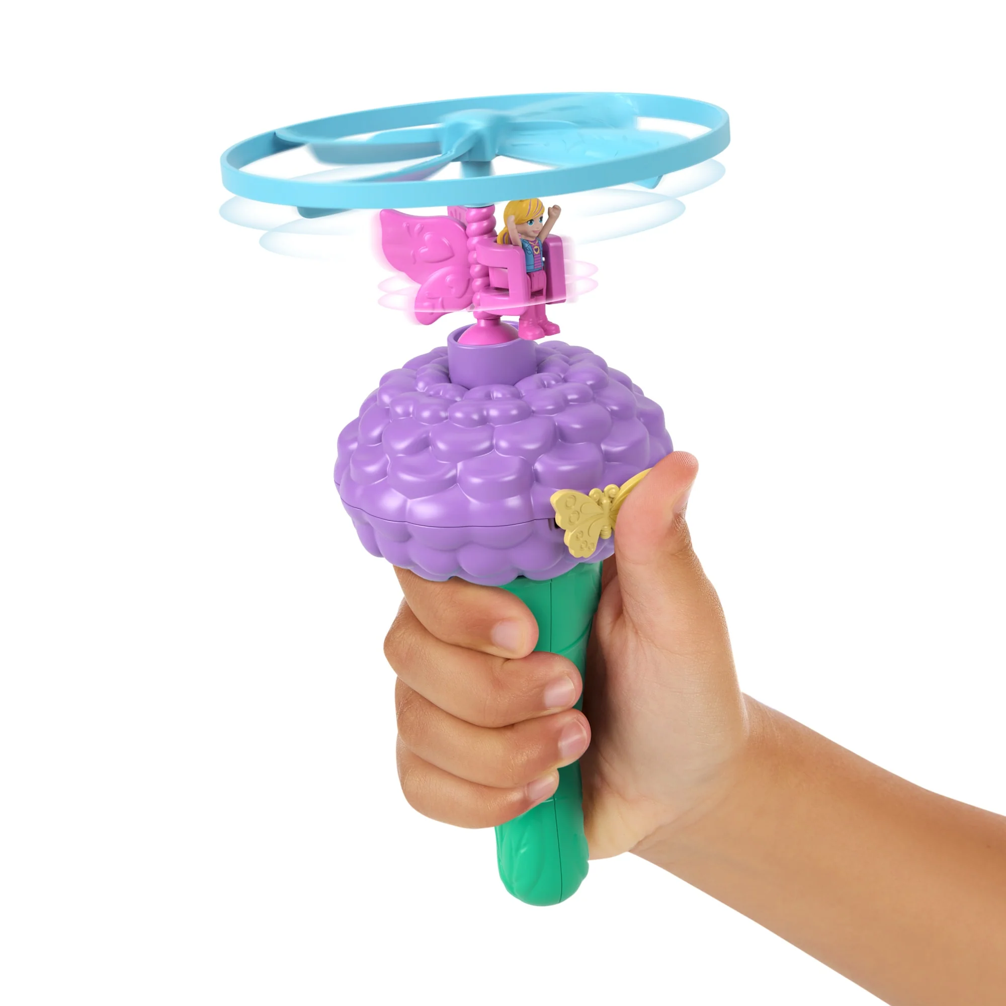 Polly Pocket Poppen Pollyville Resort Rolkoffer Speelset - Image 3