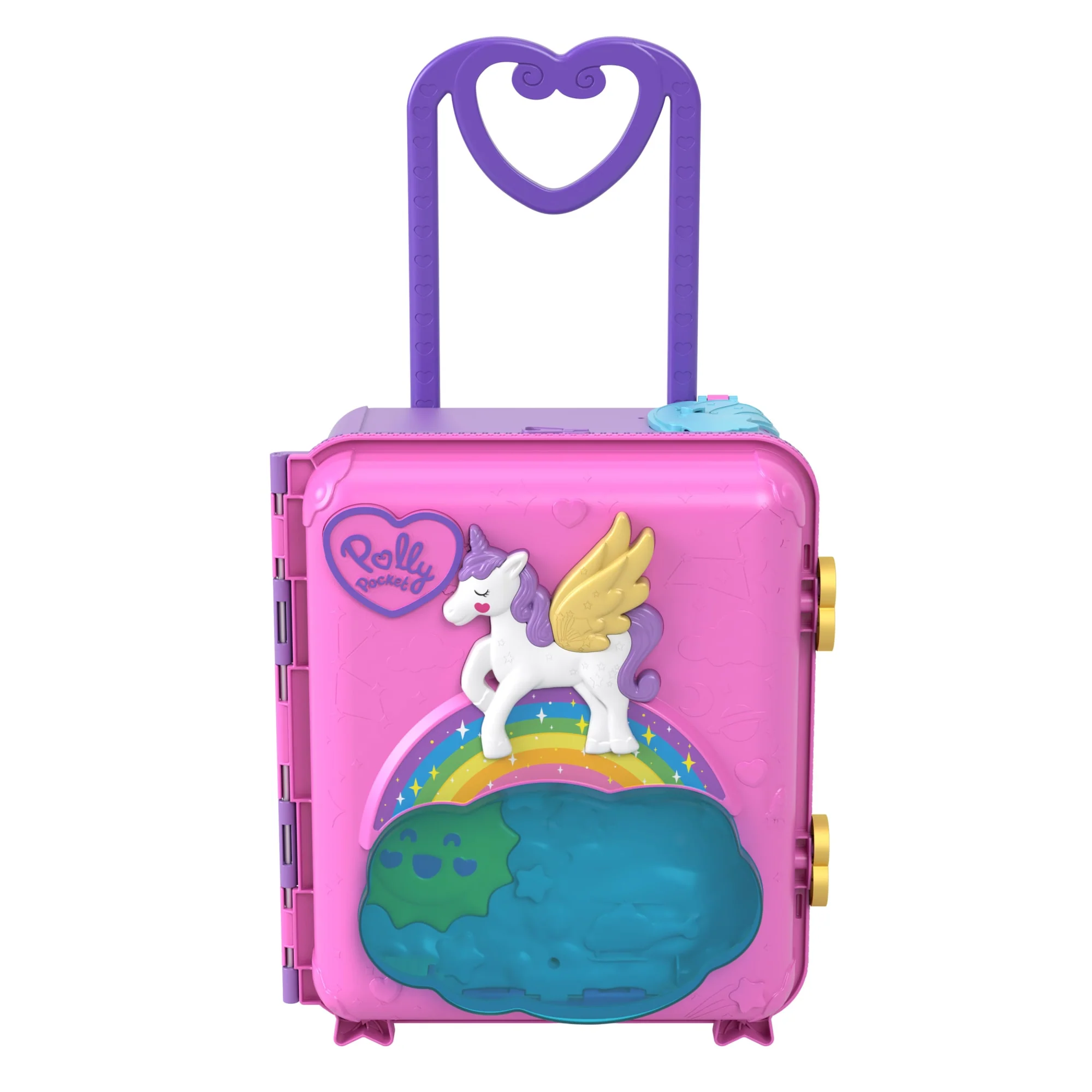 Polly Pocket Poppen Pollyville Resort Rolkoffer Speelset - Image 5
