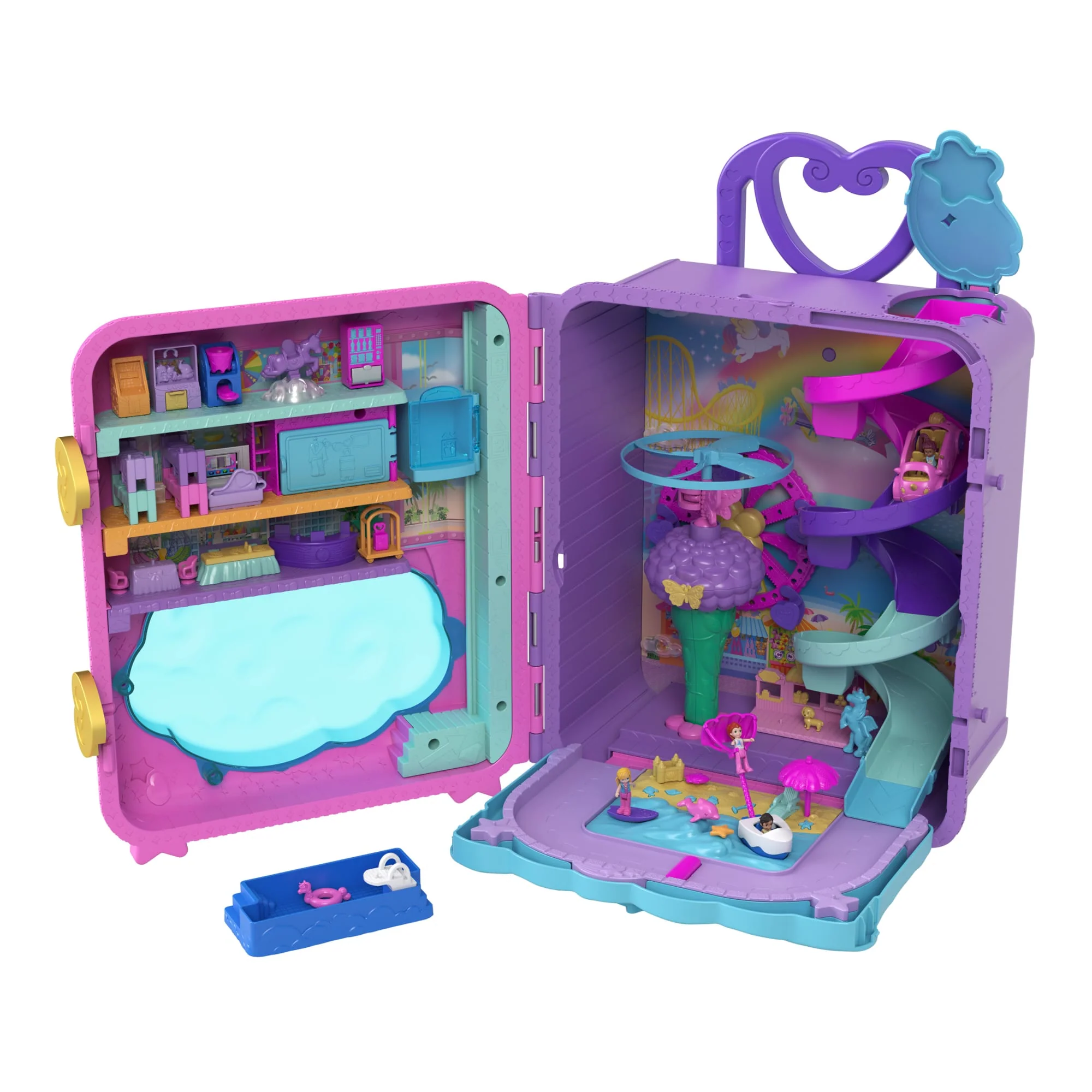 Polly Pocket Wakacyjny Kurort Zestaw Walizka - Image 4