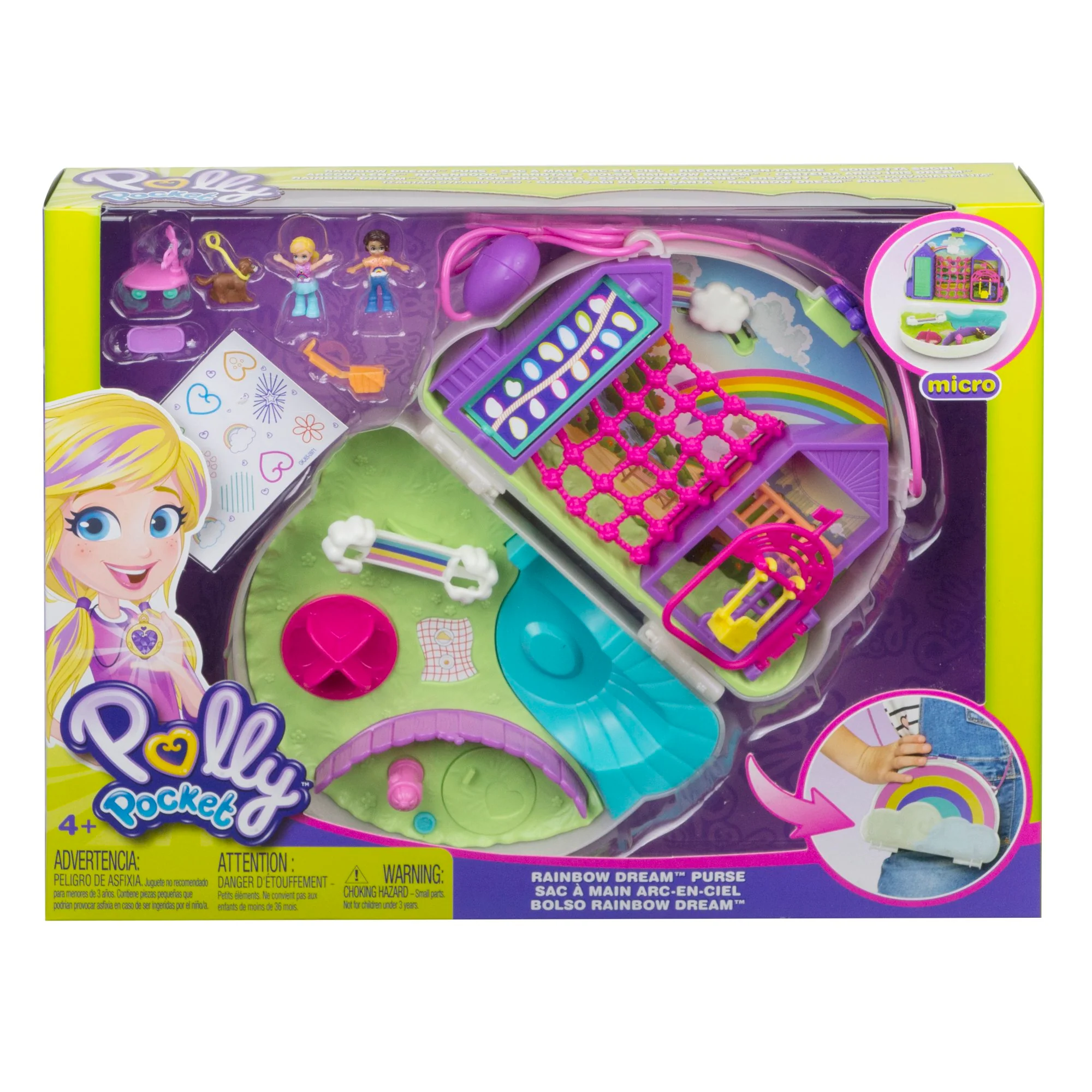 Polly Pocket Rainbow Dream Purse - Image 6