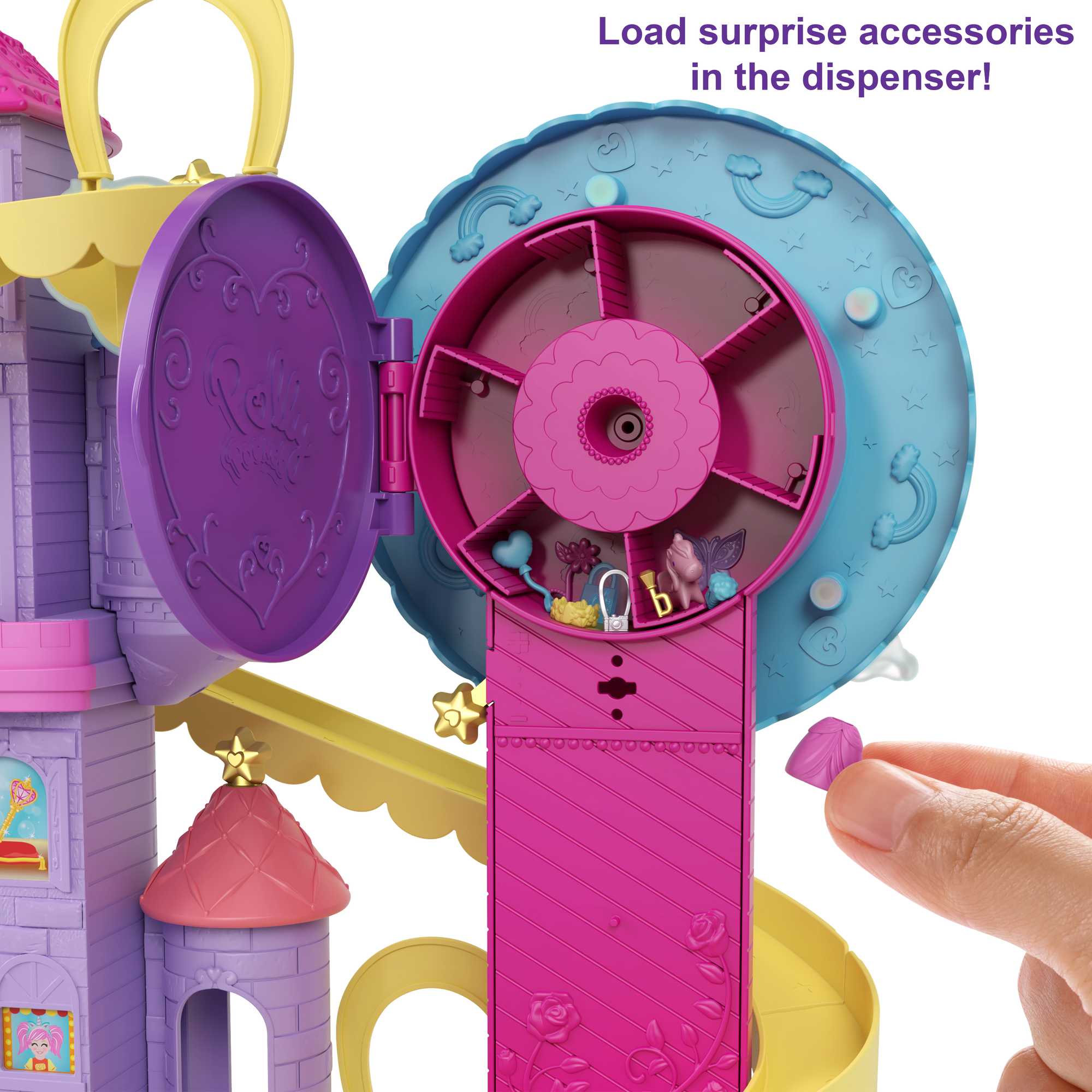 Polly Pocket Rainbow Funland Theme Park Playset - Image 5