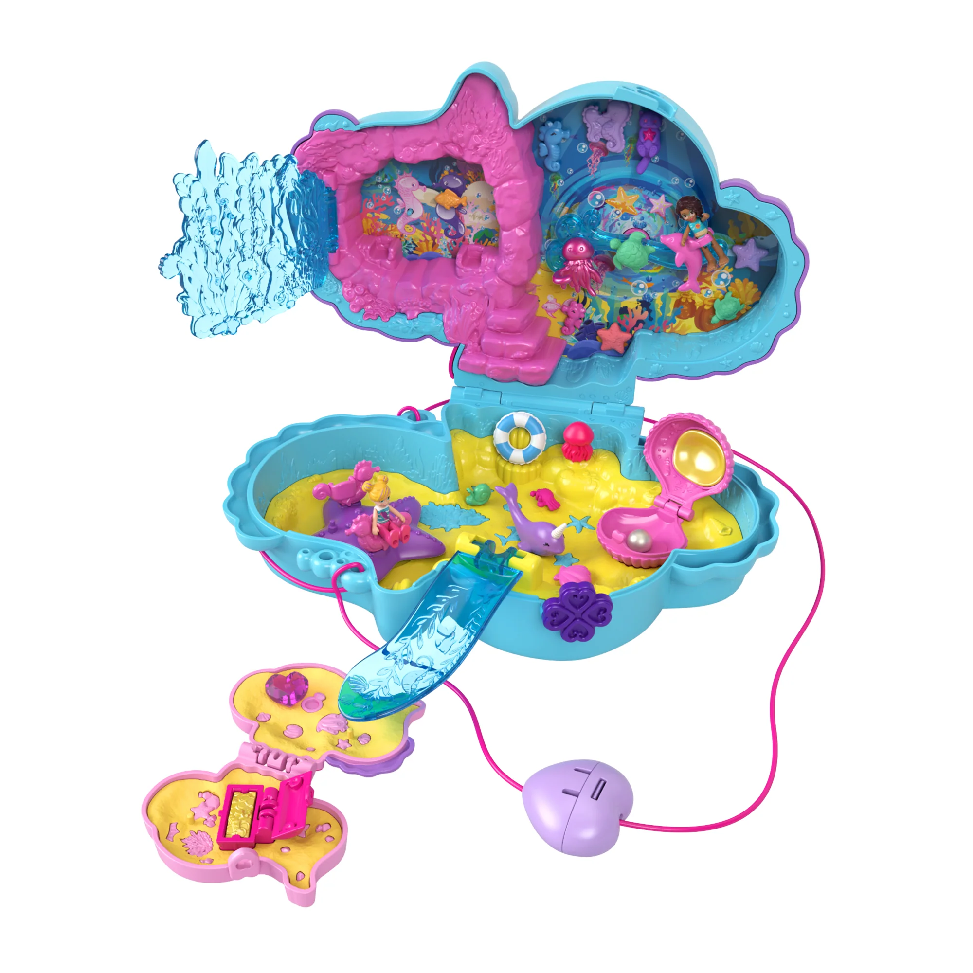 Polly Pocket-Papa Et Moi-Sac Surprises Hippocampe Et 2 Mini-Figurines - Image 5