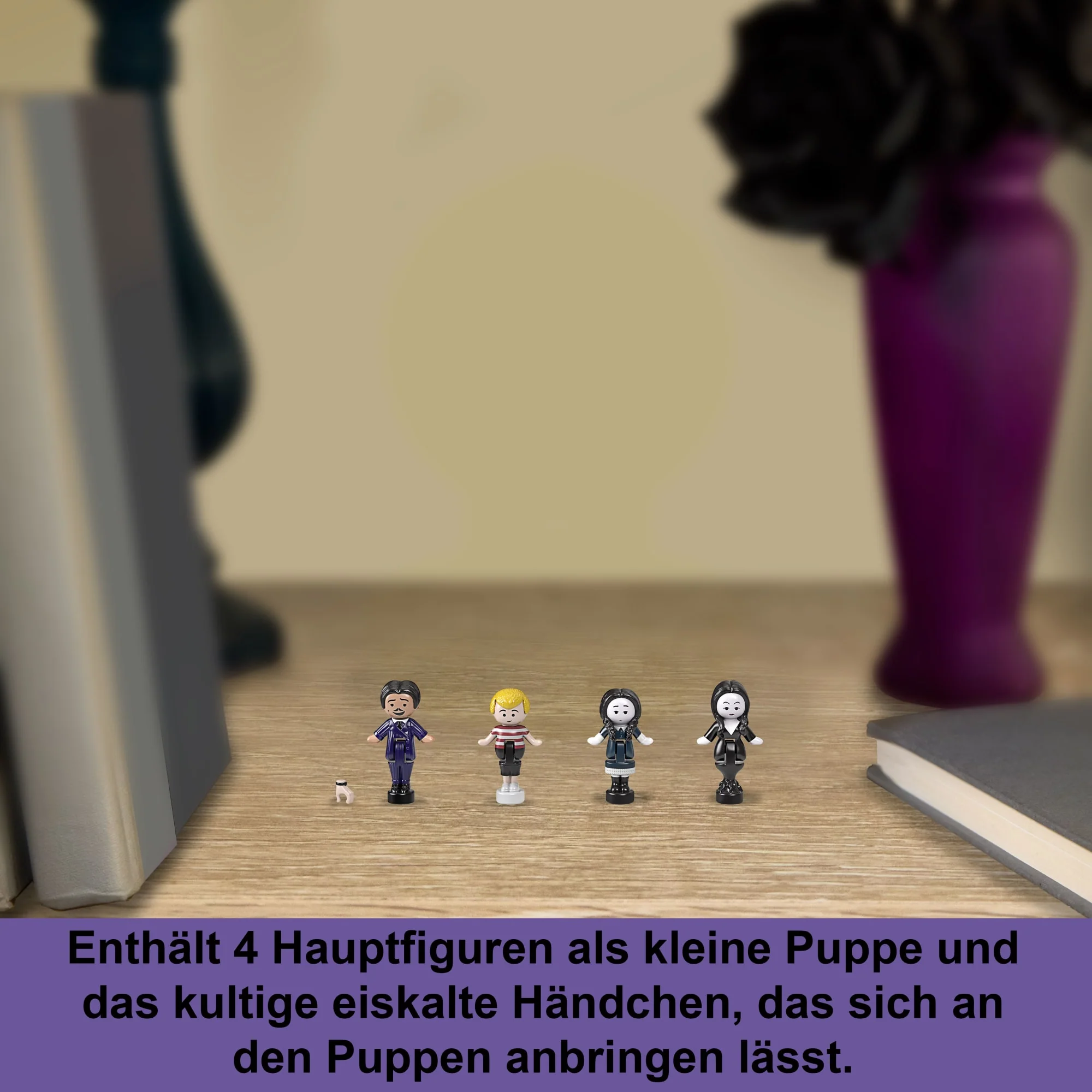 Polly Pocket Sammler Die Addams Family-Schatulle, Sonderedition Puppen Und Spielset - Image 5