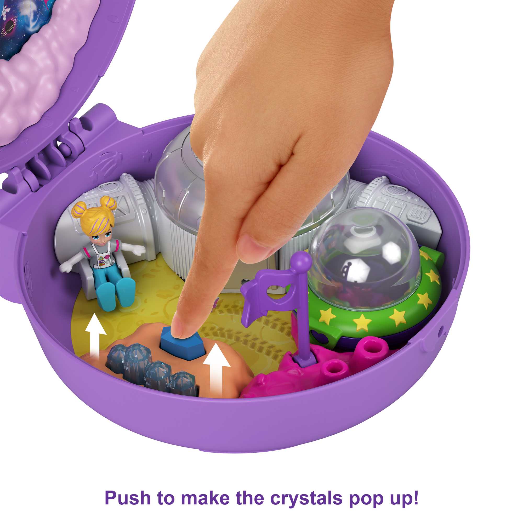 Polly Pocket Saturn Space Explorer Compact - Image 3