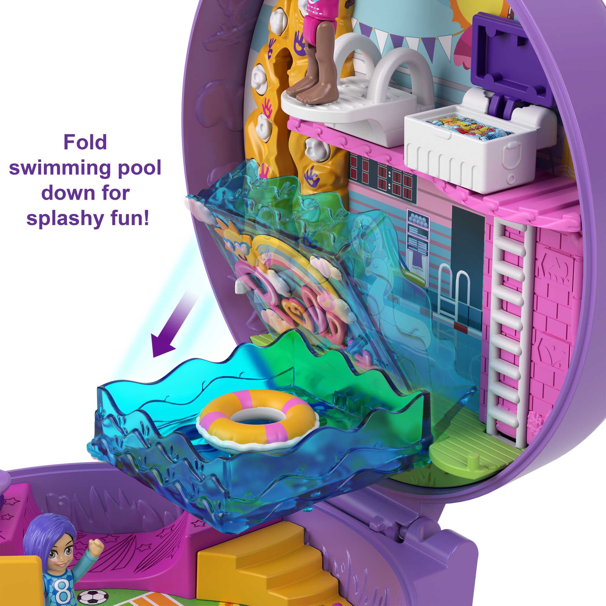 Polly Pocket Soccer Squad Compact - Image 3