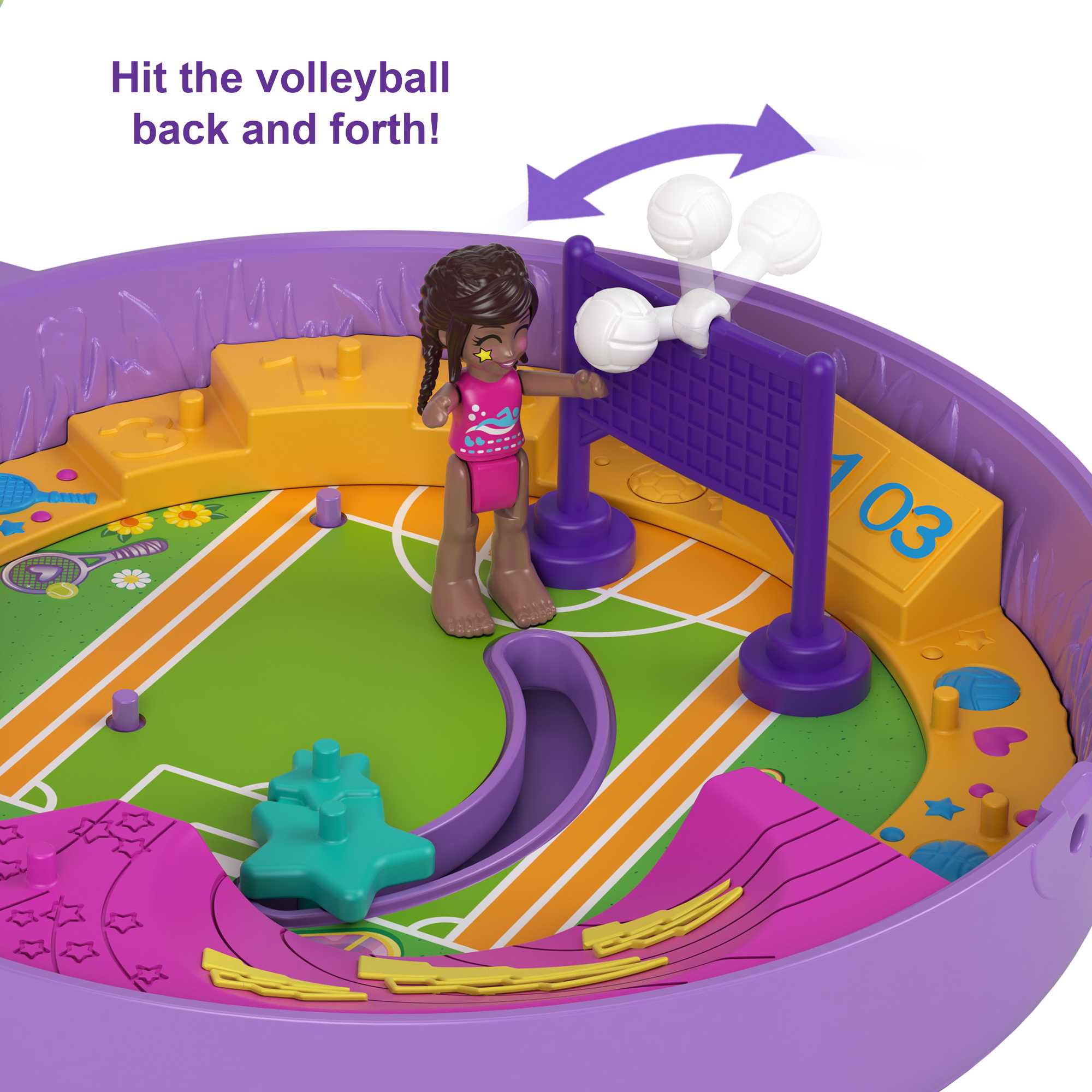 Polly Pocket Soccer Squad Compact - Image 6