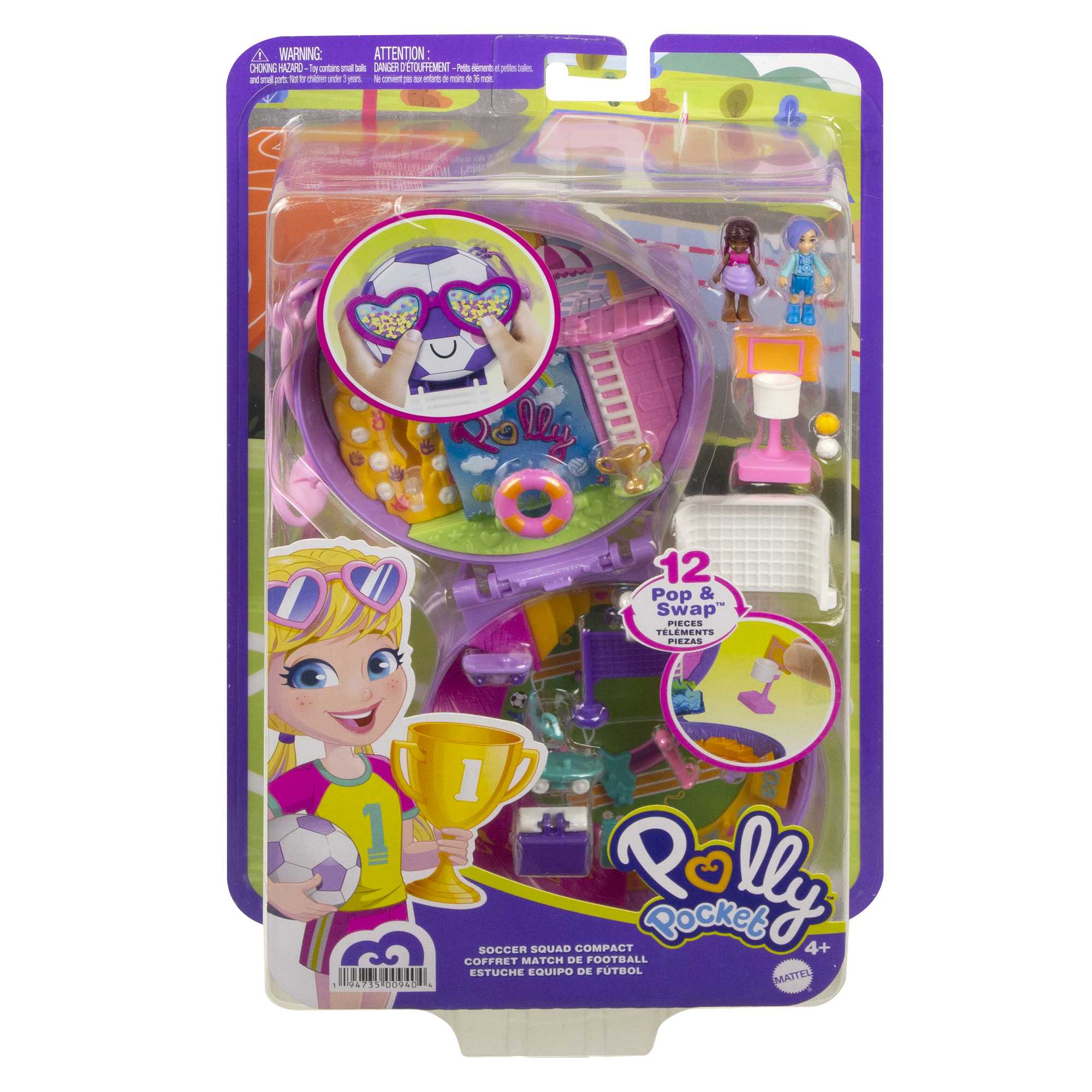 Polly Pocket Soccer Squad Compact - Image 7