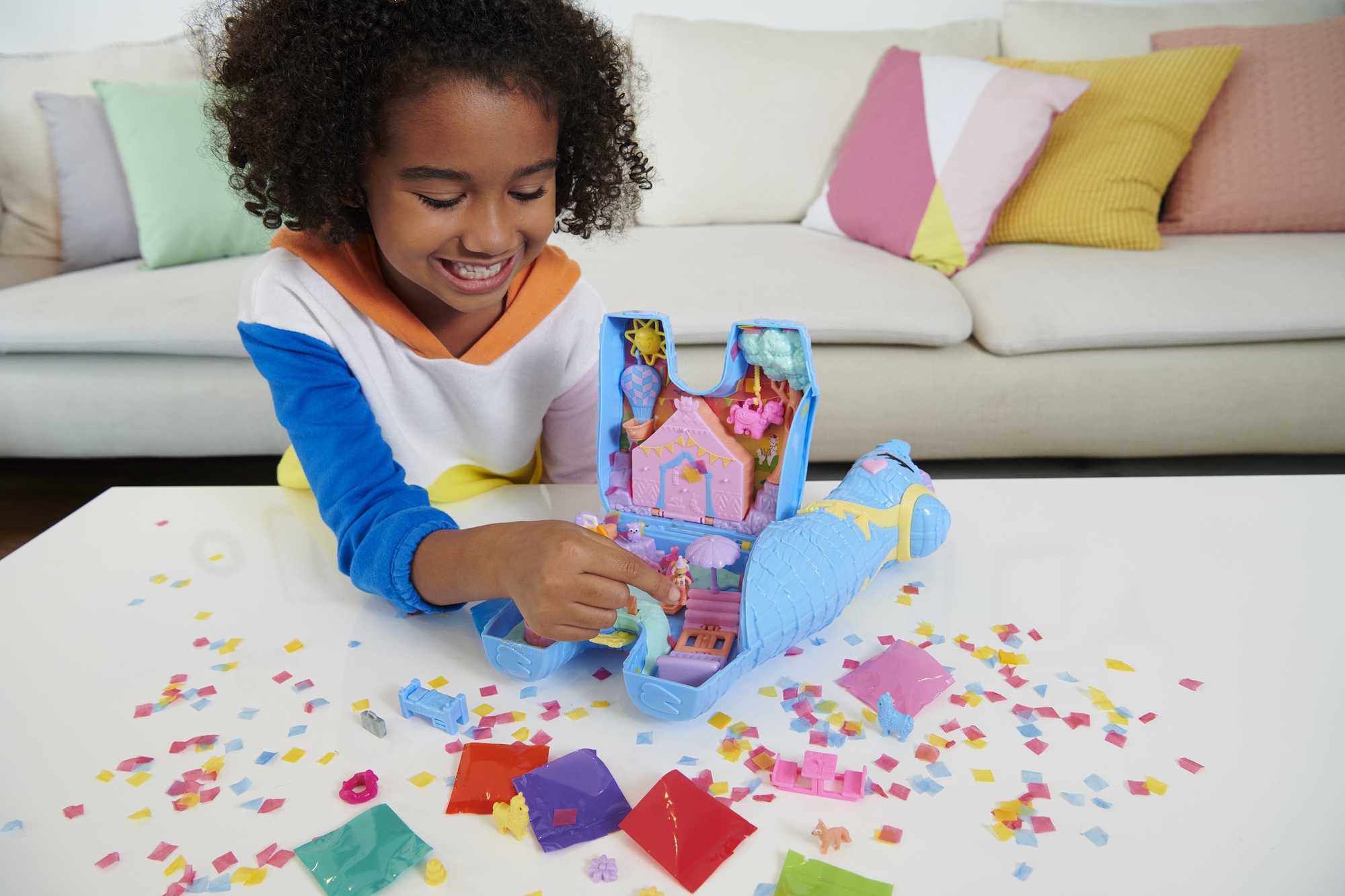Polly Pocket - Coffret Lama Surprises - Coffret Mini Figurine - 4 ans et + - Image 2