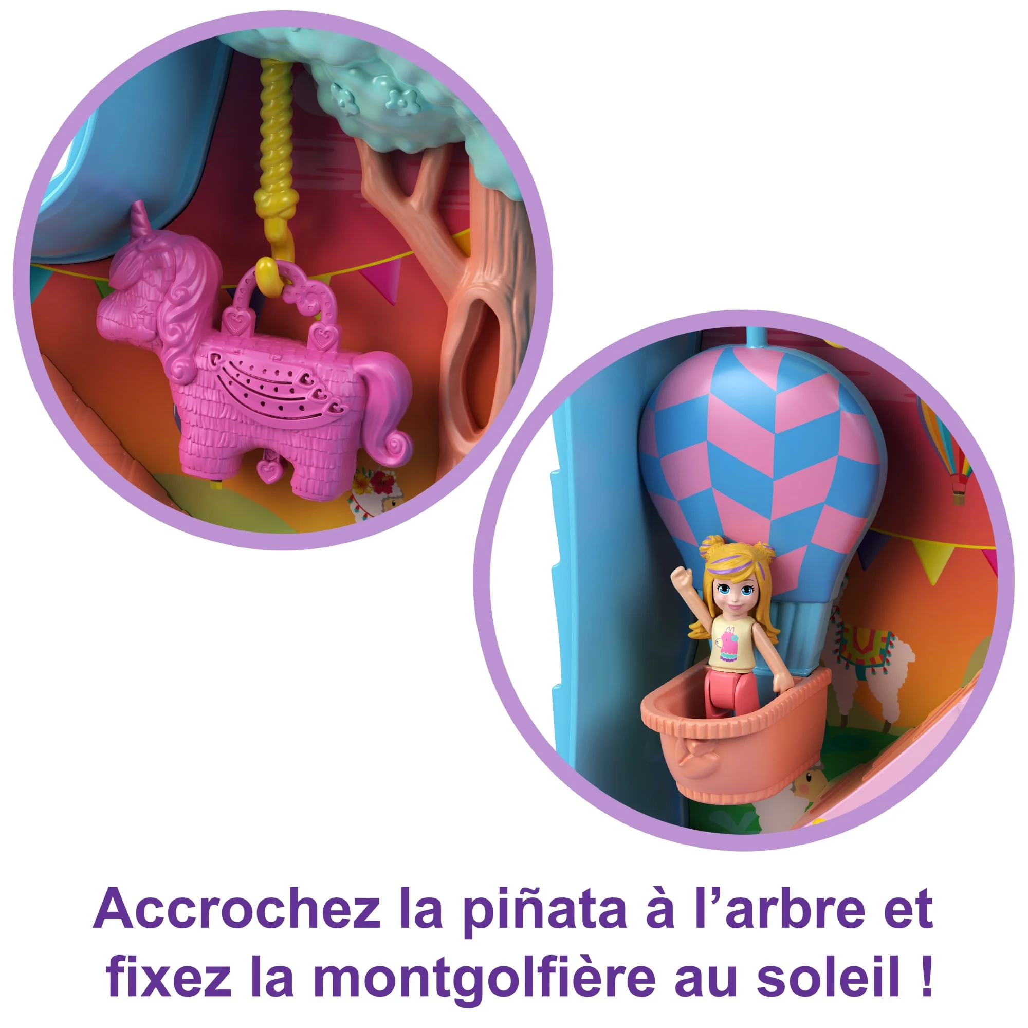 Polly Pocket - Coffret Lama Surprises - Coffret Mini Figurine - 4 ans et + - Image 7